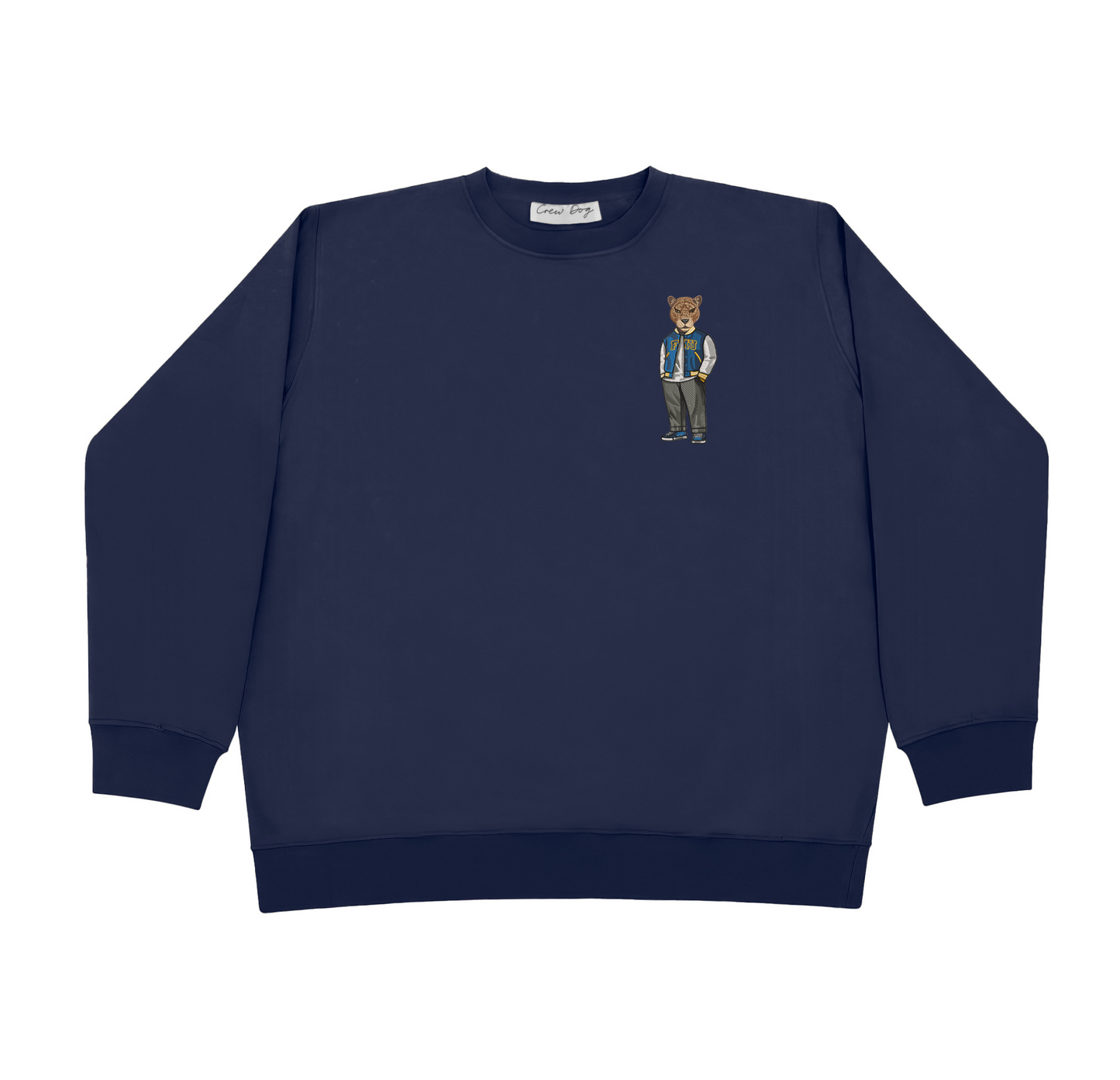 FIU Embroidered Crewneck