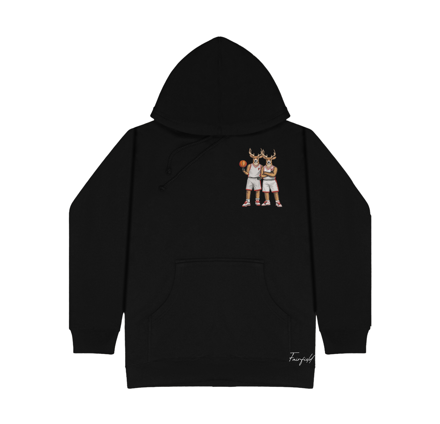 Fairfield Basketball Embroidered Hoodie