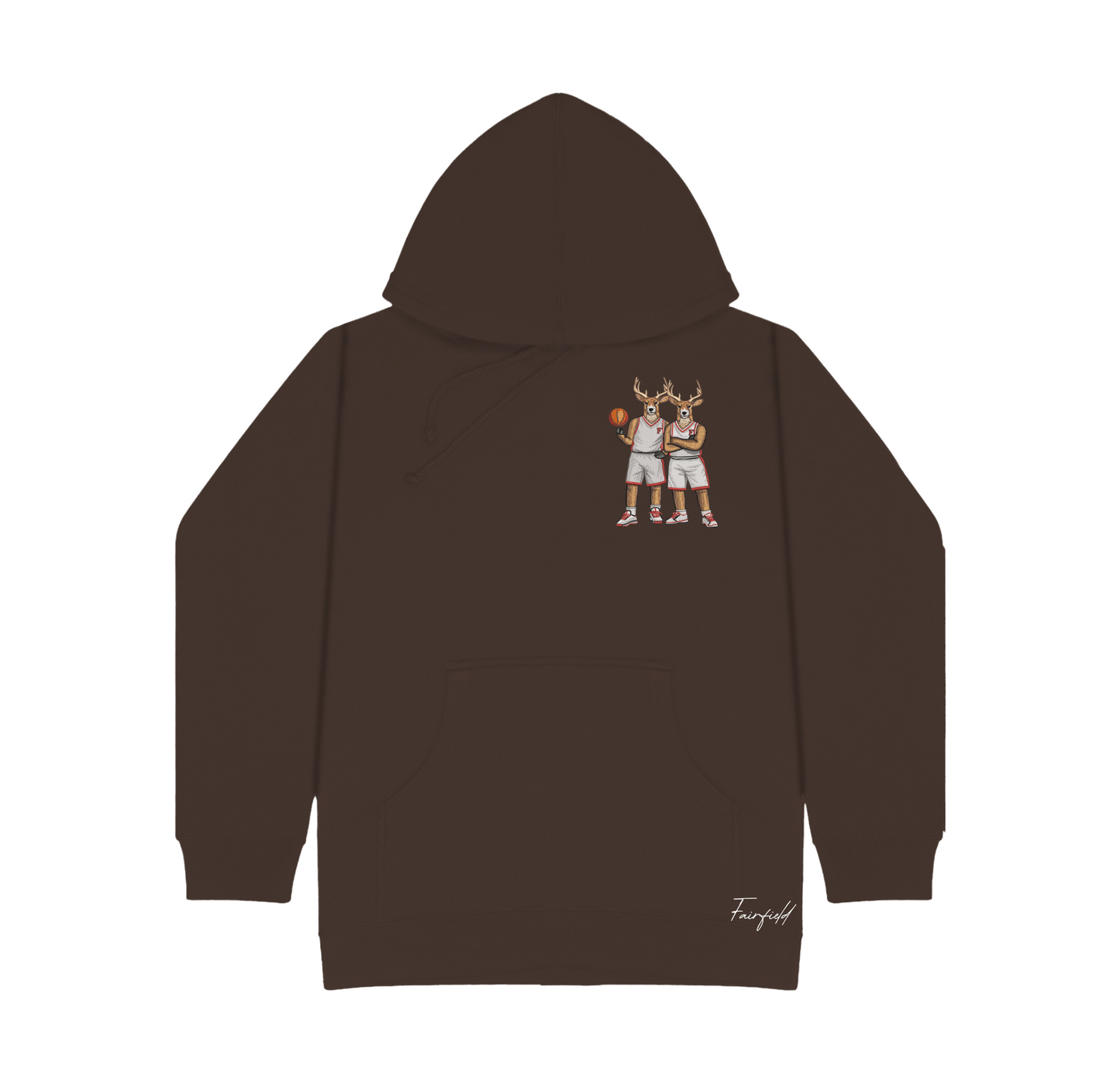 Fairfield Basketball Embroidered Hoodie