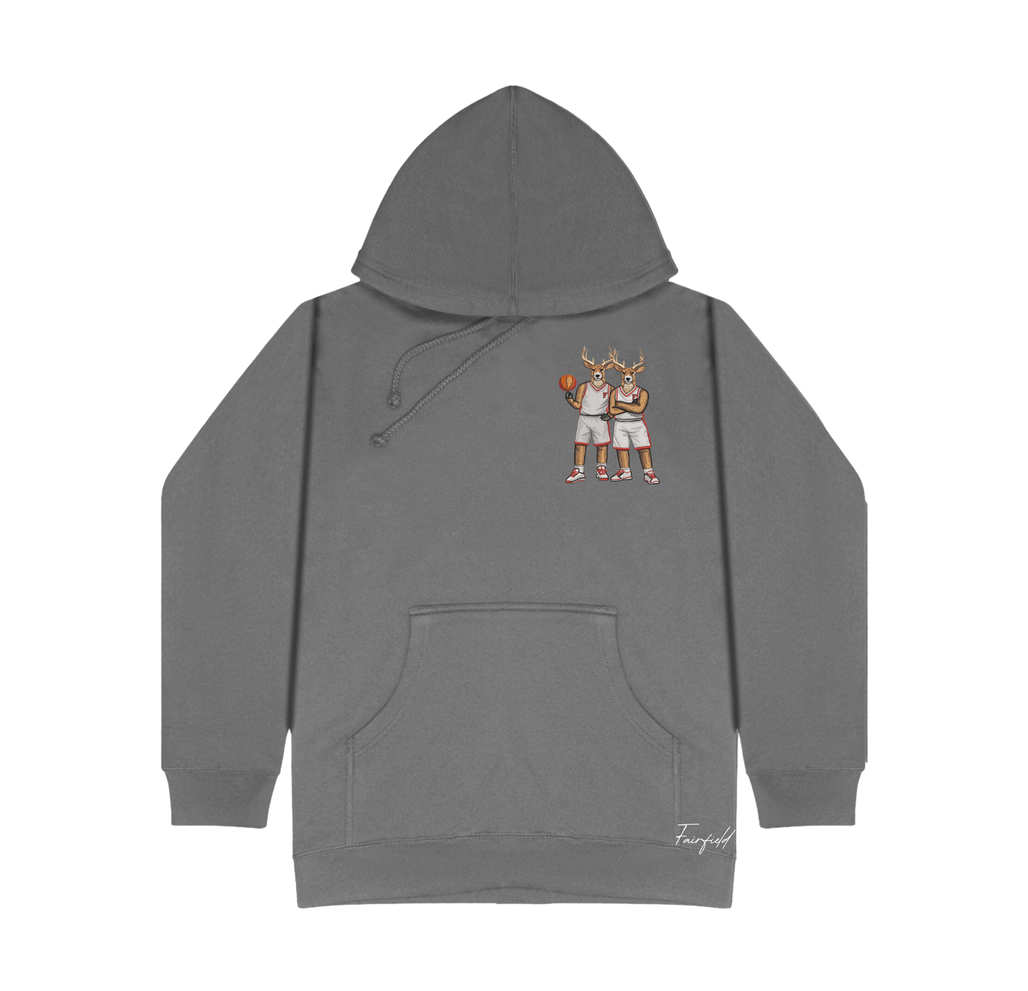 Fairfield Basketball Embroidered Hoodie