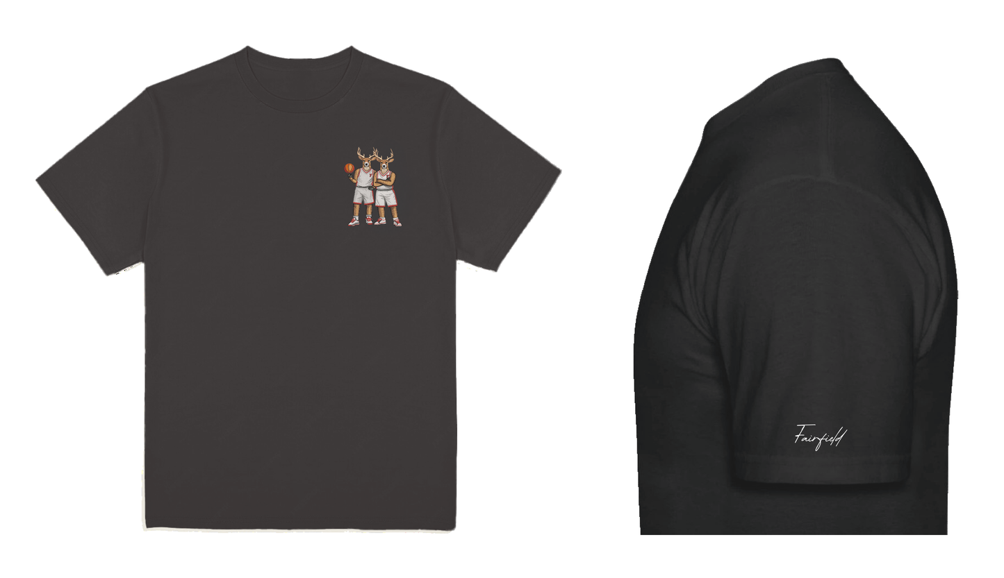 Fairfield Basketball Embroidered Tee