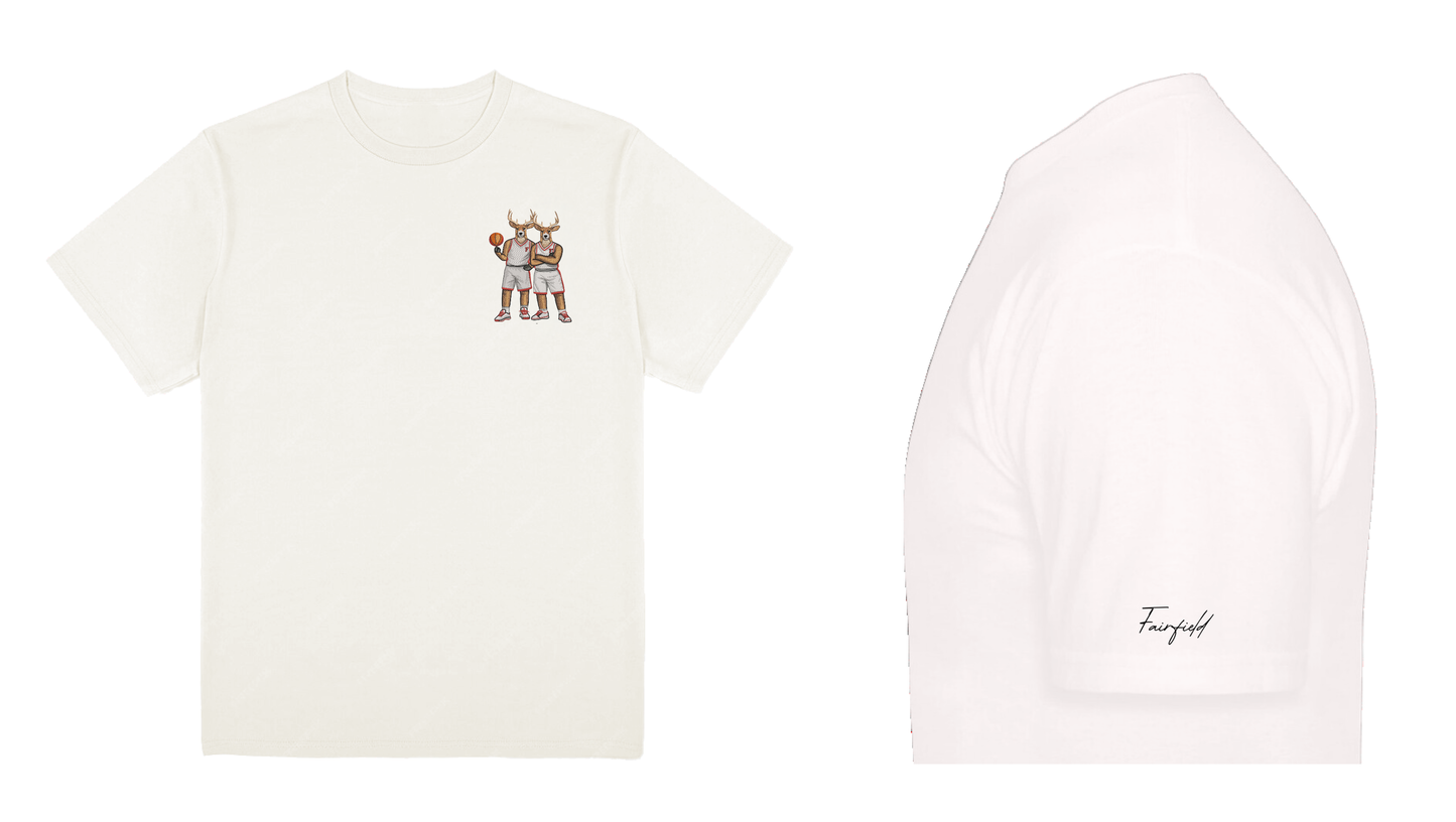Fairfield Basketball Embroidered Tee