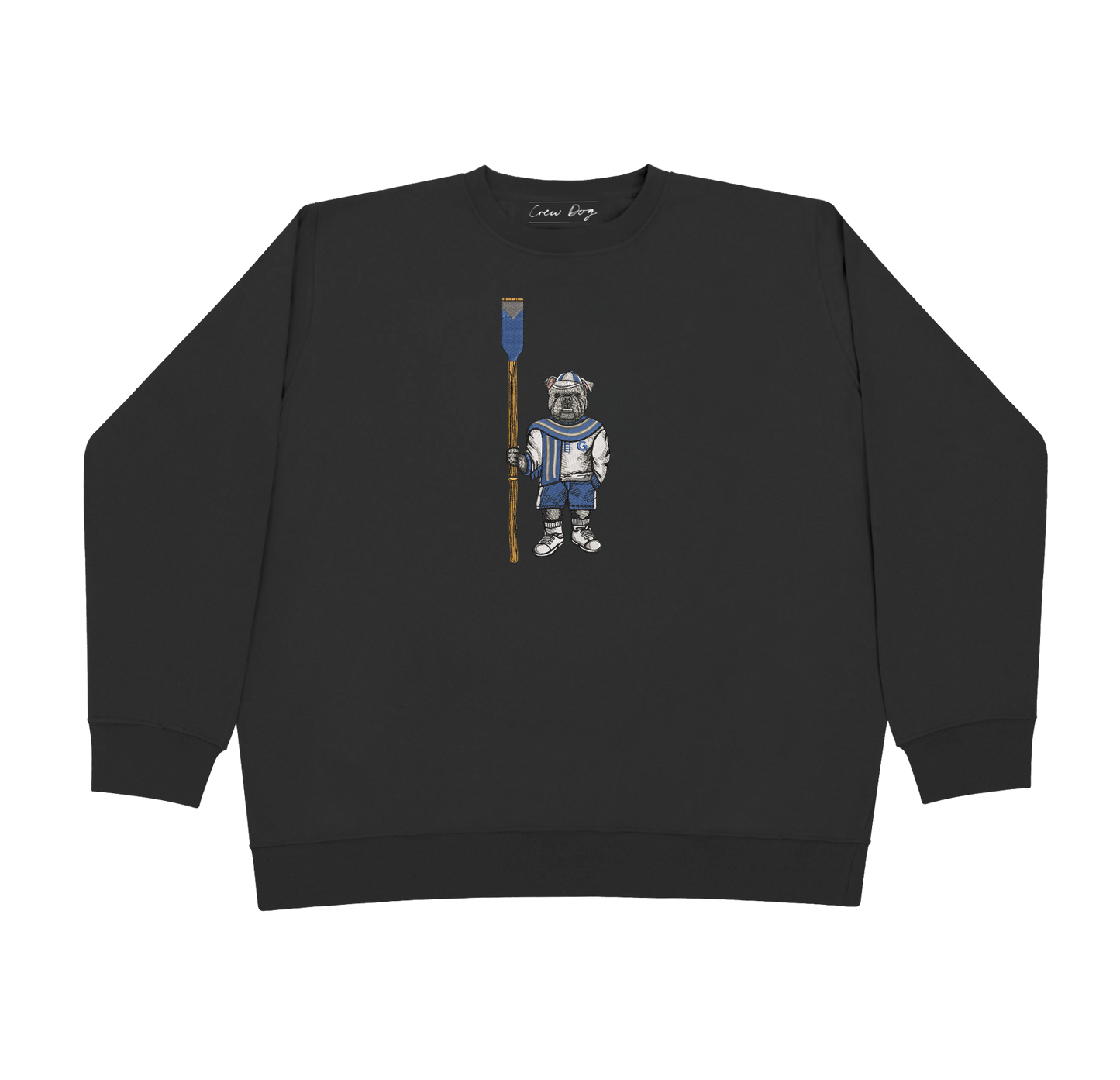 Georgetown Crew Embroidered Crewneck