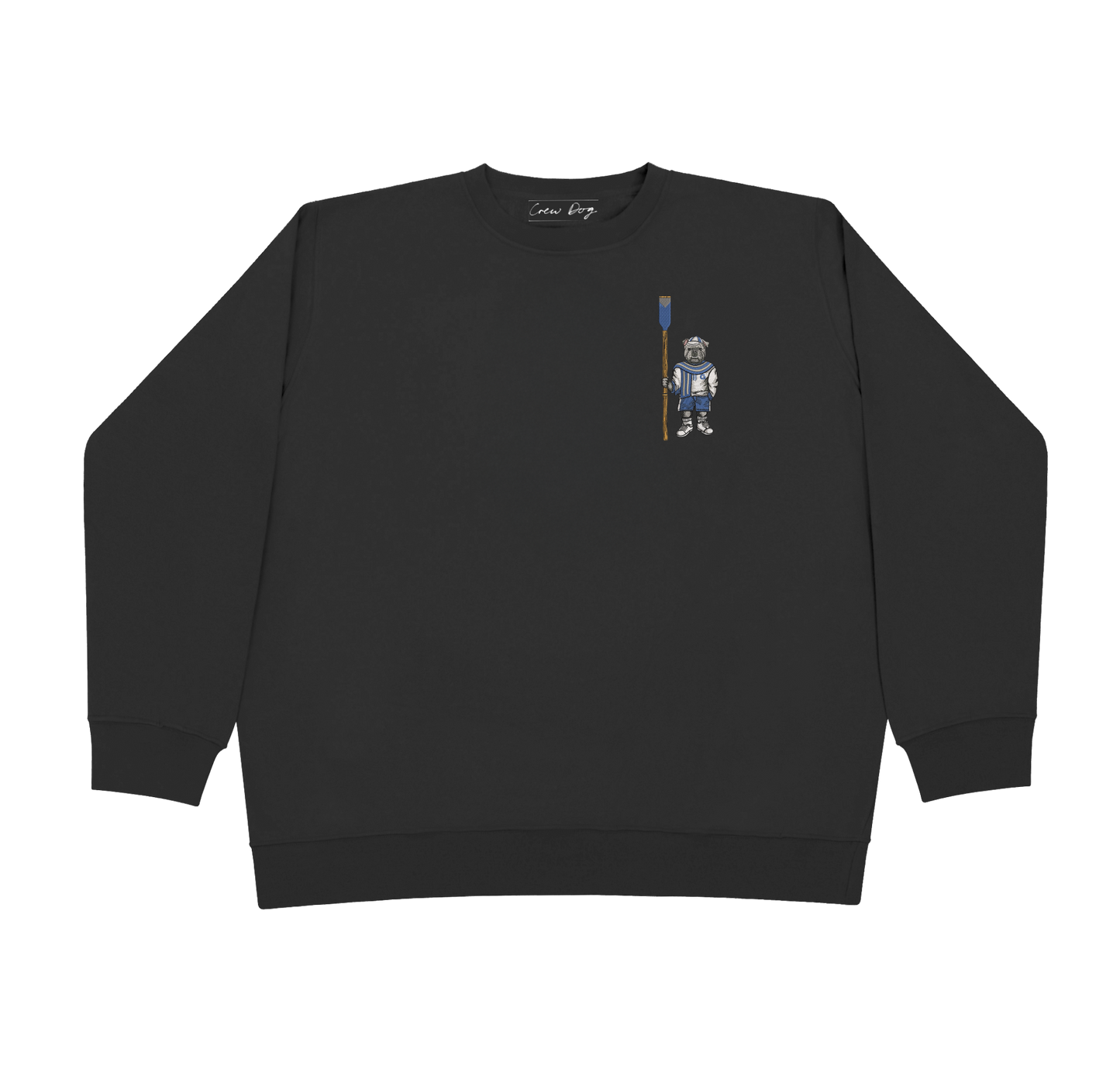 Georgetown Crew Embroidered Crewneck