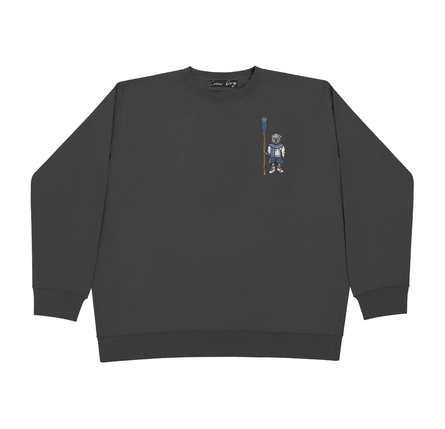 Georgetown Crew Embroidered Crewneck