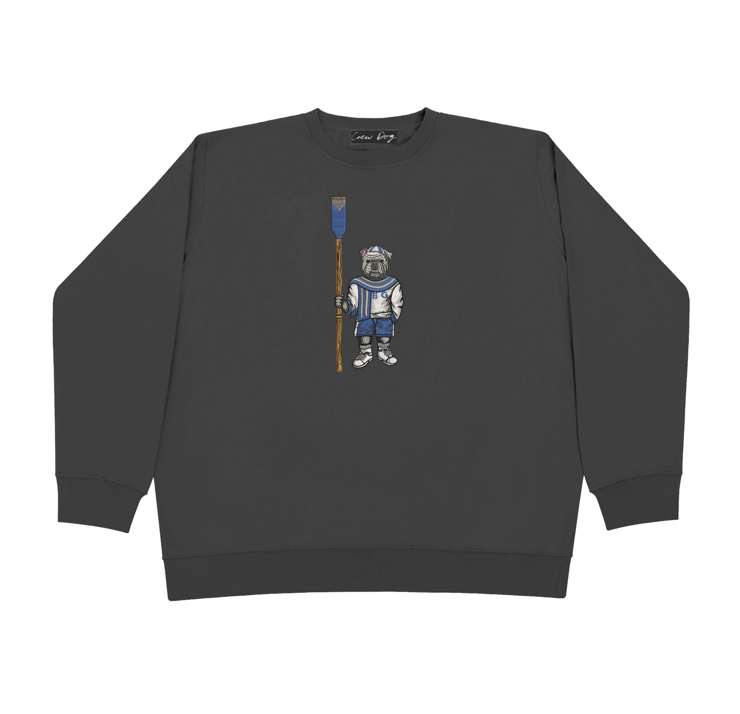 Georgetown Crew Embroidered Crewneck