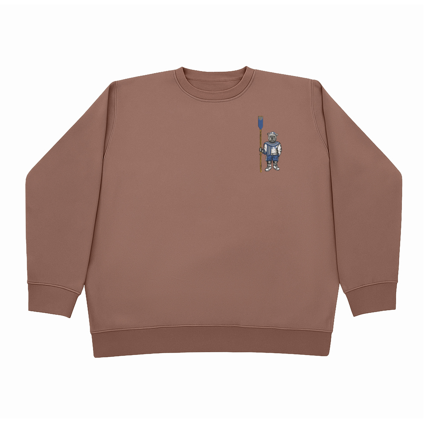Georgetown Crew Embroidered Crewneck