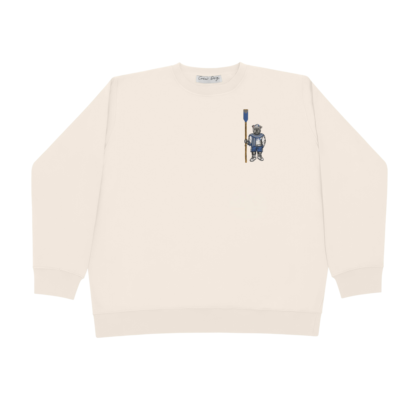 Georgetown Crew Embroidered Crewneck