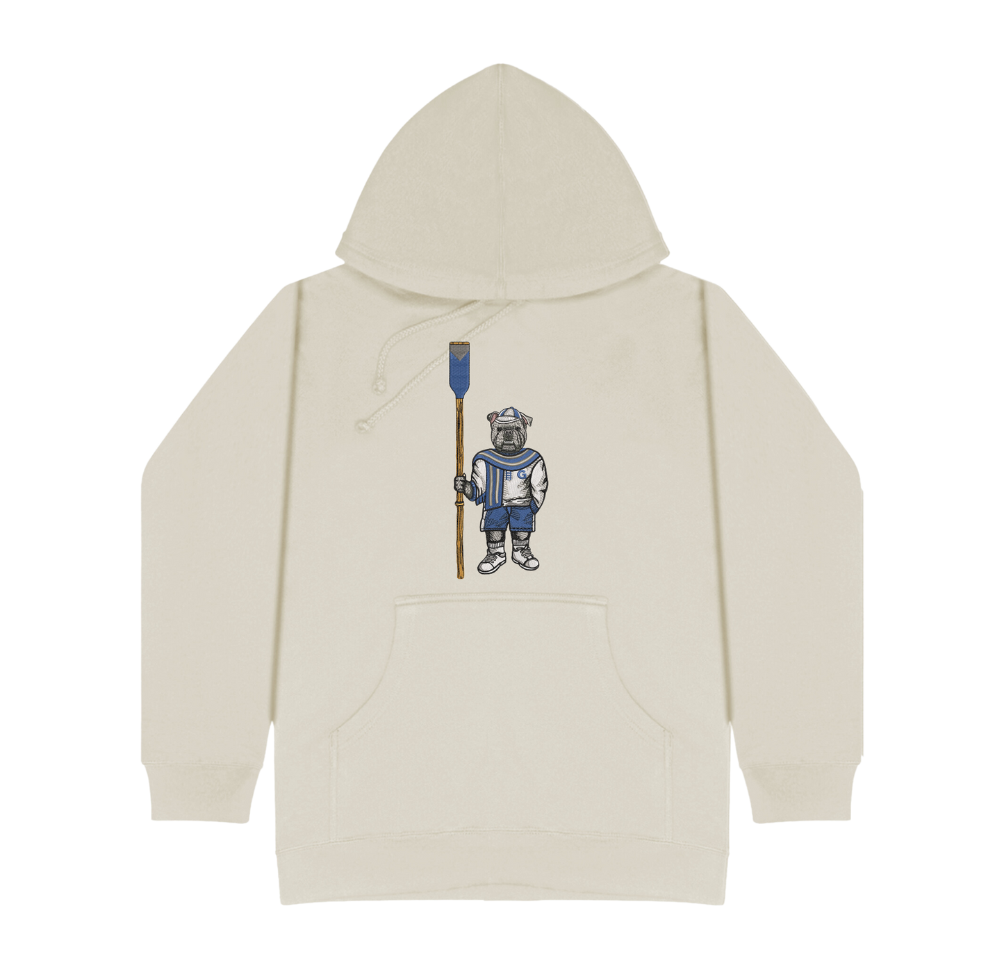 Georgetown Crew Embroidered Hoodie