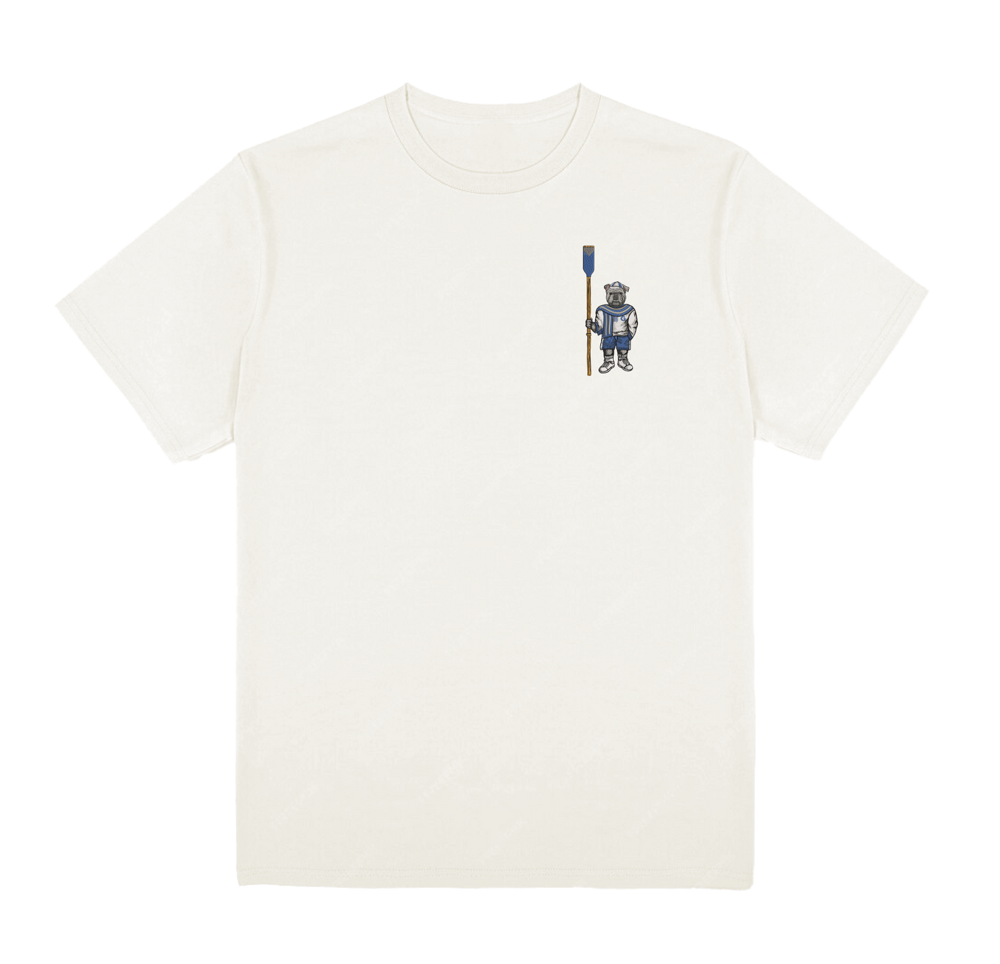 Georgetown Crew Embroidered Tee