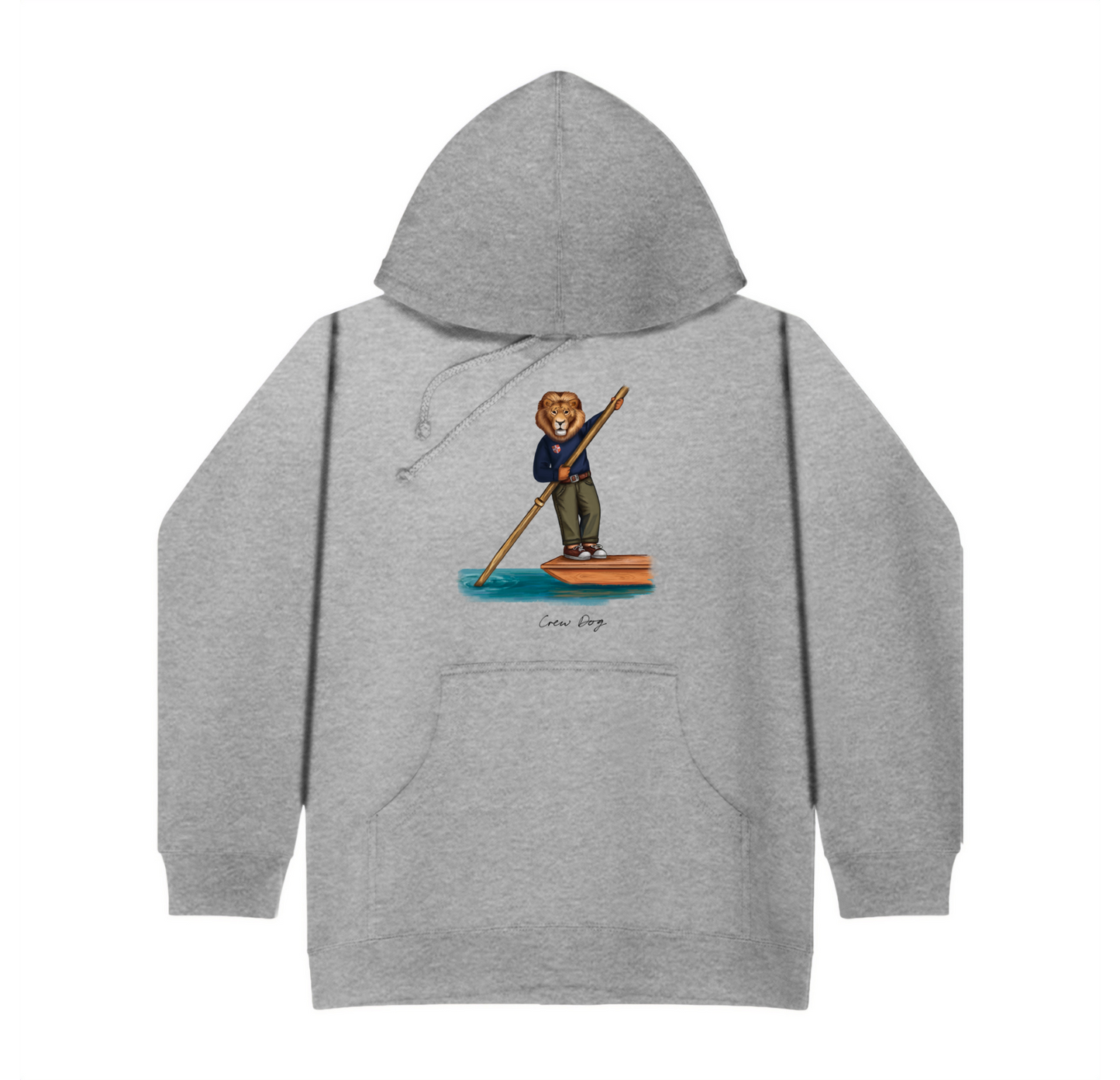 Cambridge Punting Lion Hoodie