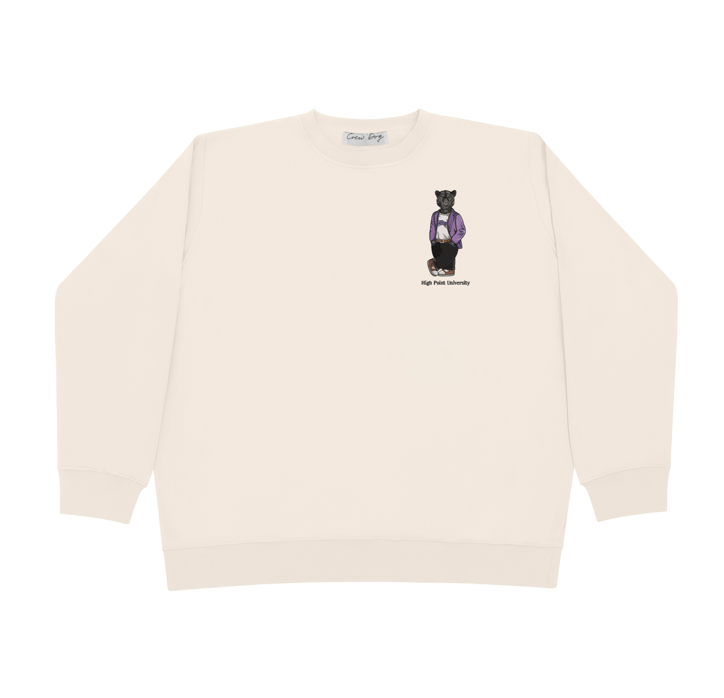 HPU Original Embroidered Crewneck