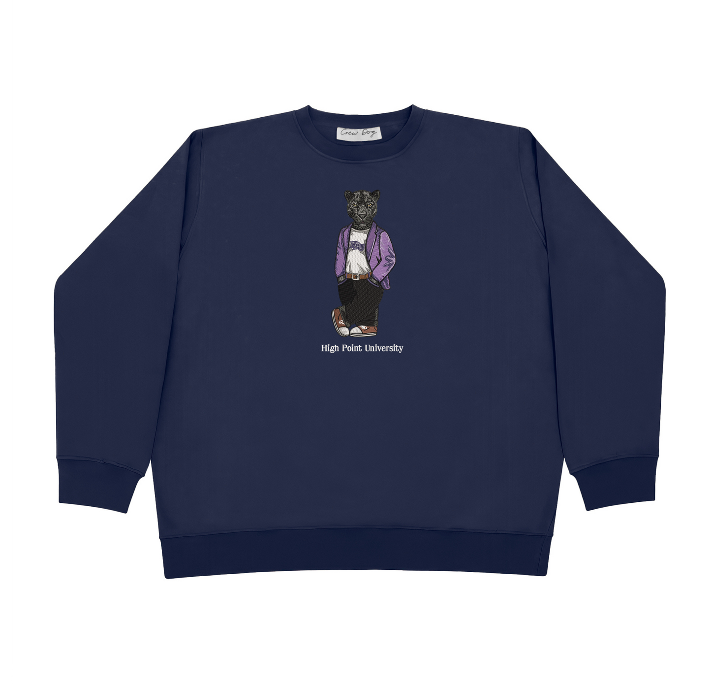 HPU Original Embroidered Crewneck