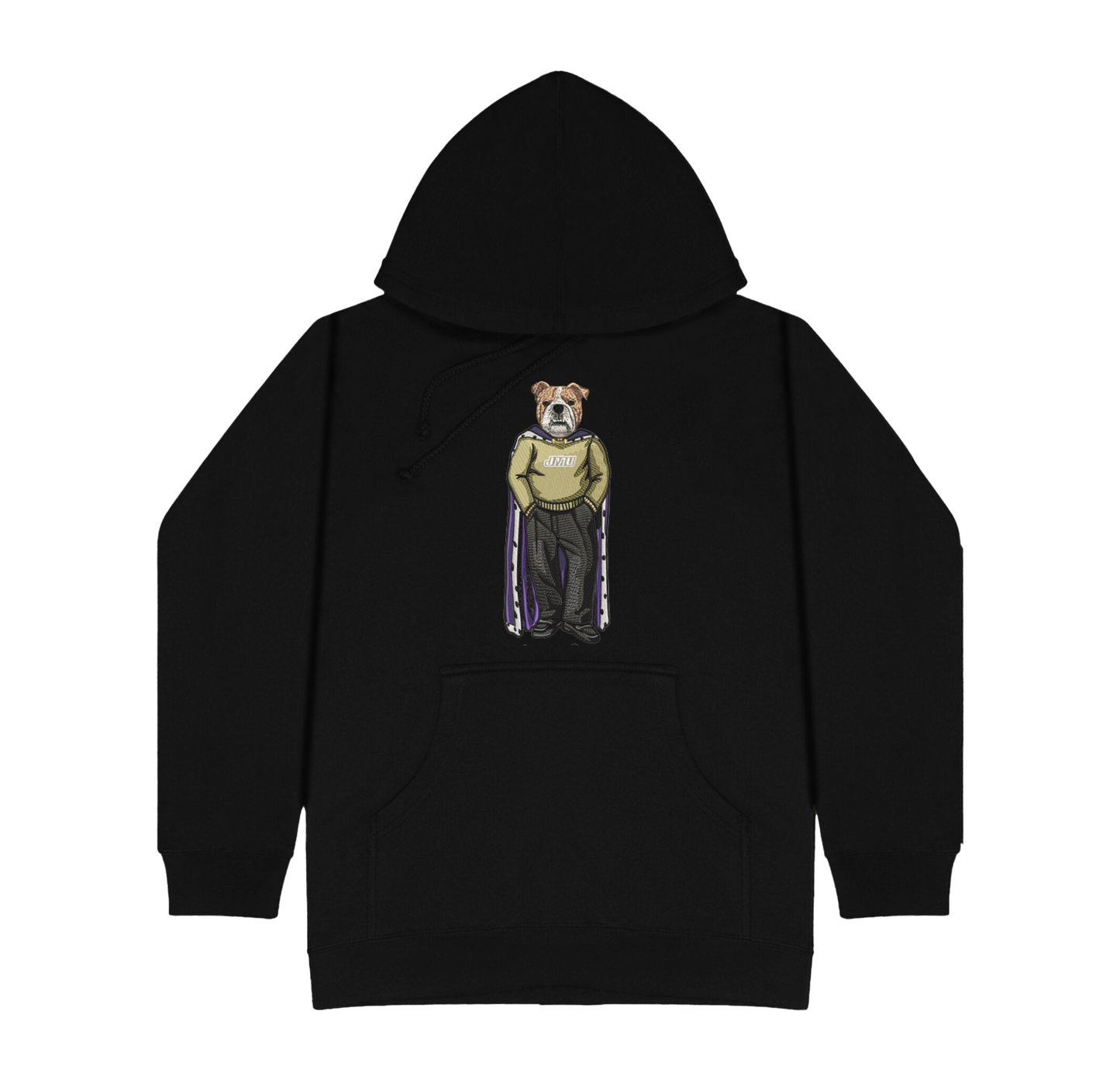 JMU Live Dog Embroidered Hoodie