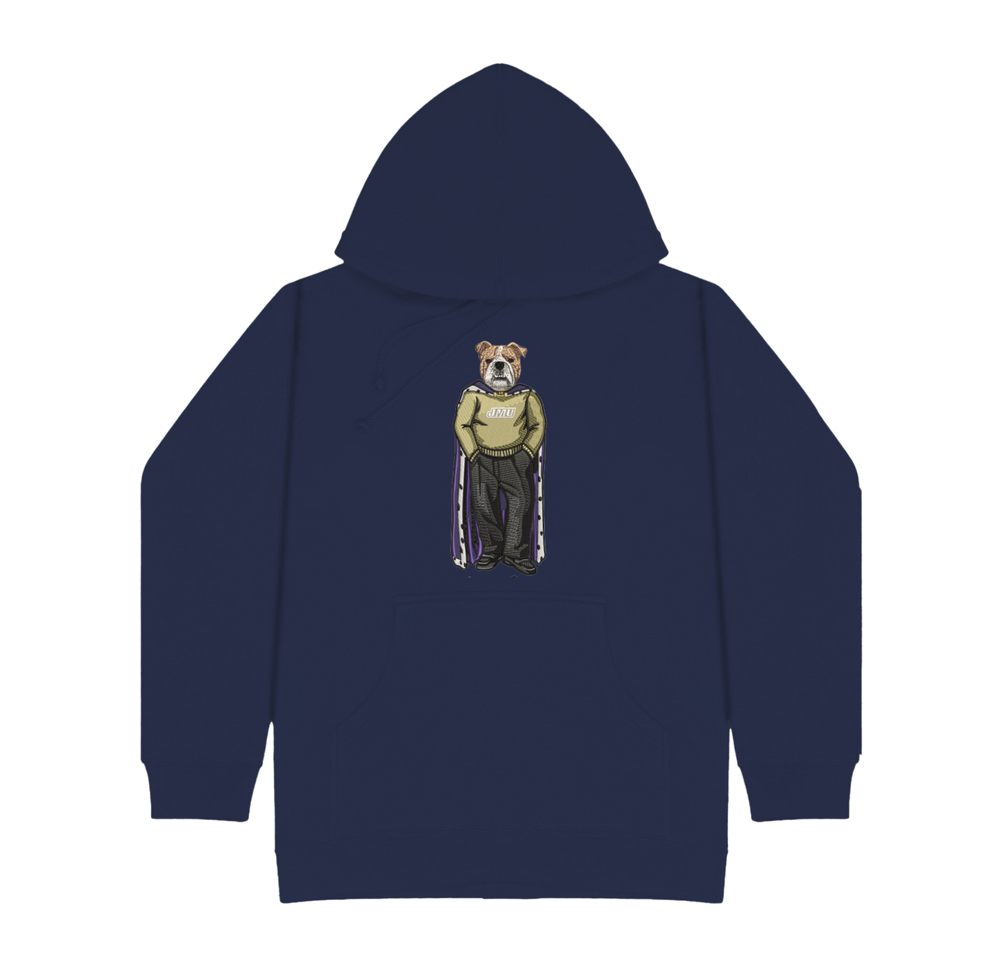 JMU Live Dog Embroidered Hoodie
