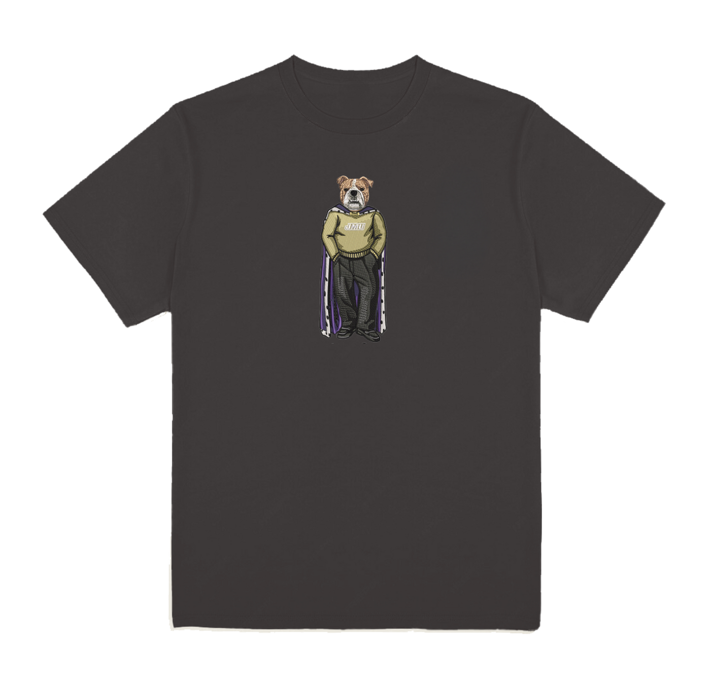 JMU Live Dog Embroidered Tee