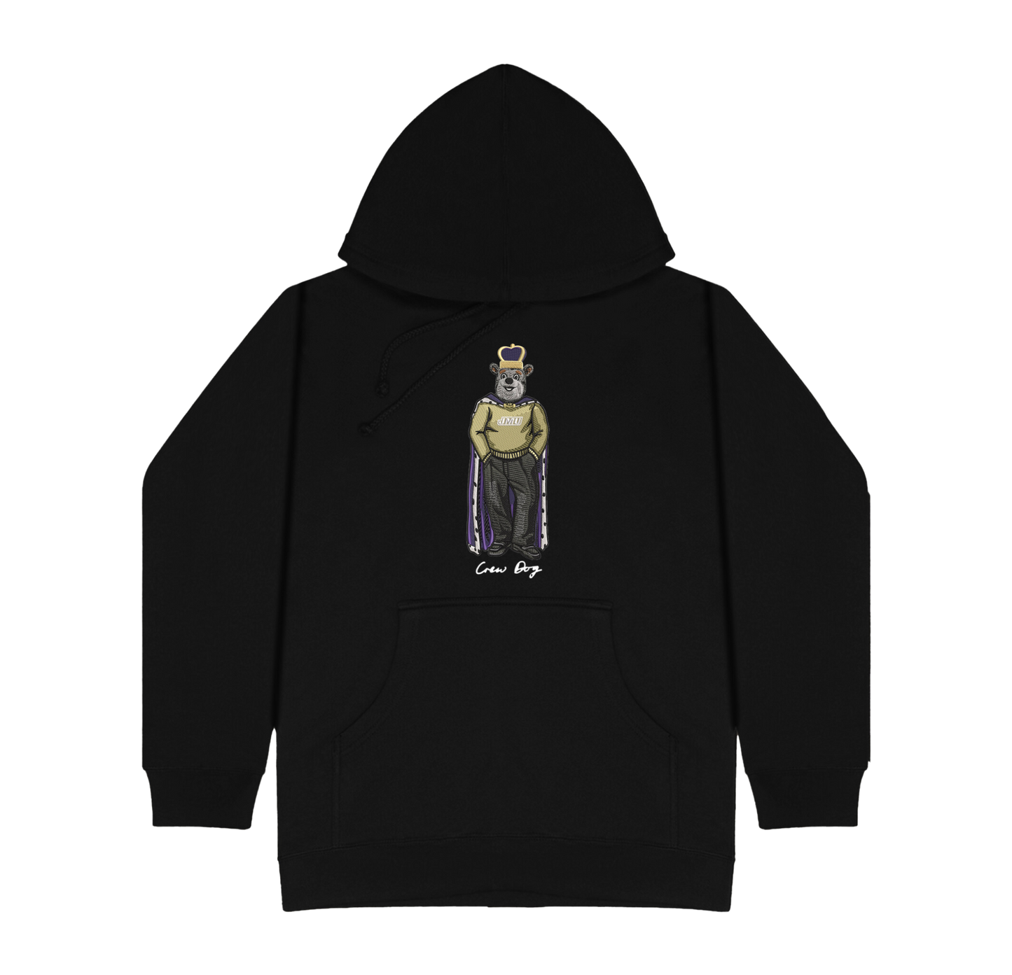 JMU Duke Dog Embroidered Hoodie