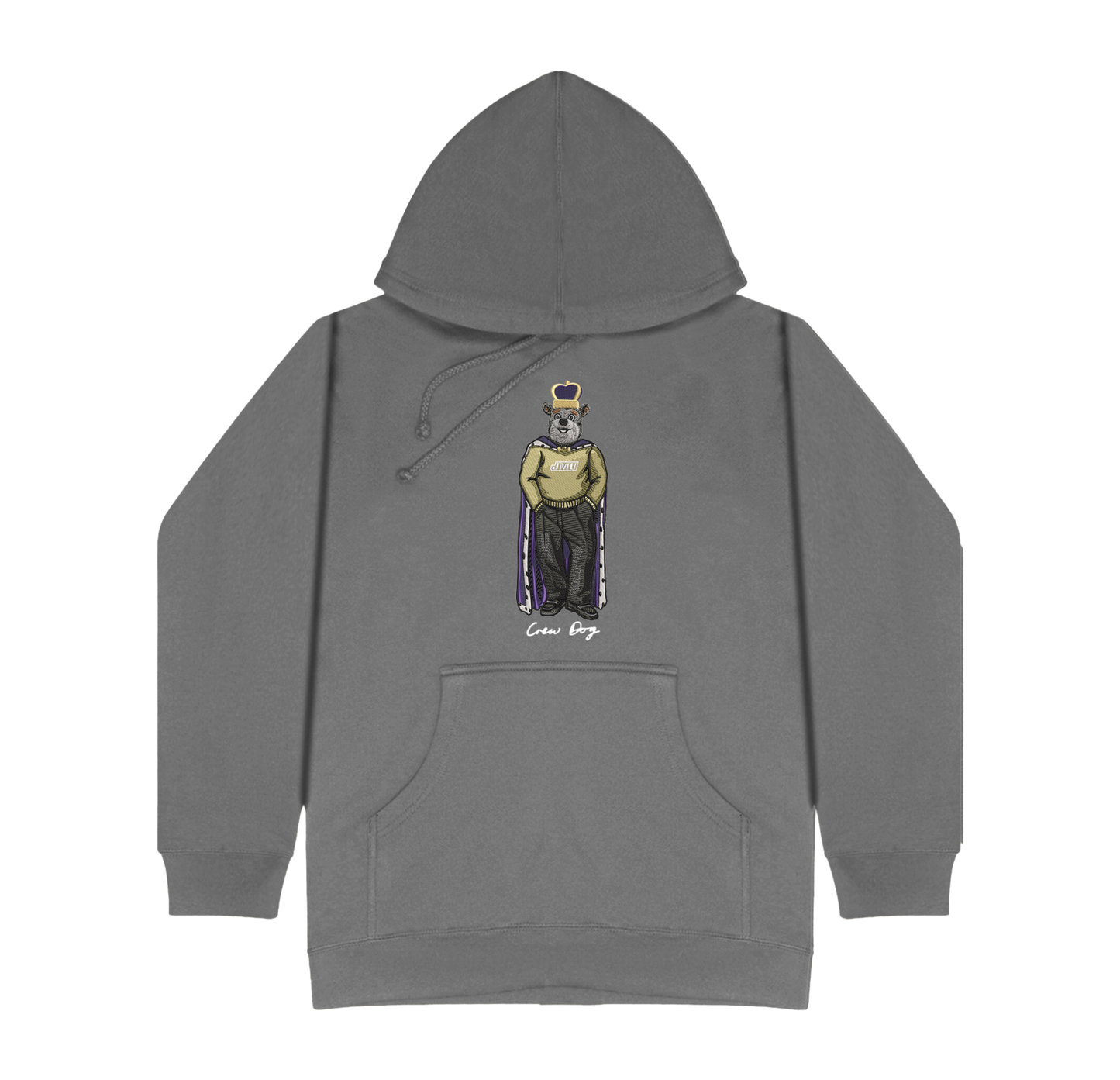 JMU Duke Dog Embroidered Hoodie