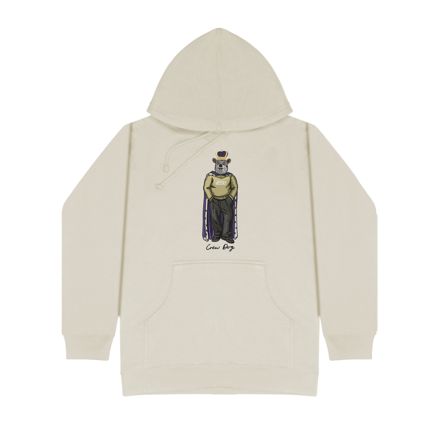 JMU Duke Dog Embroidered Hoodie