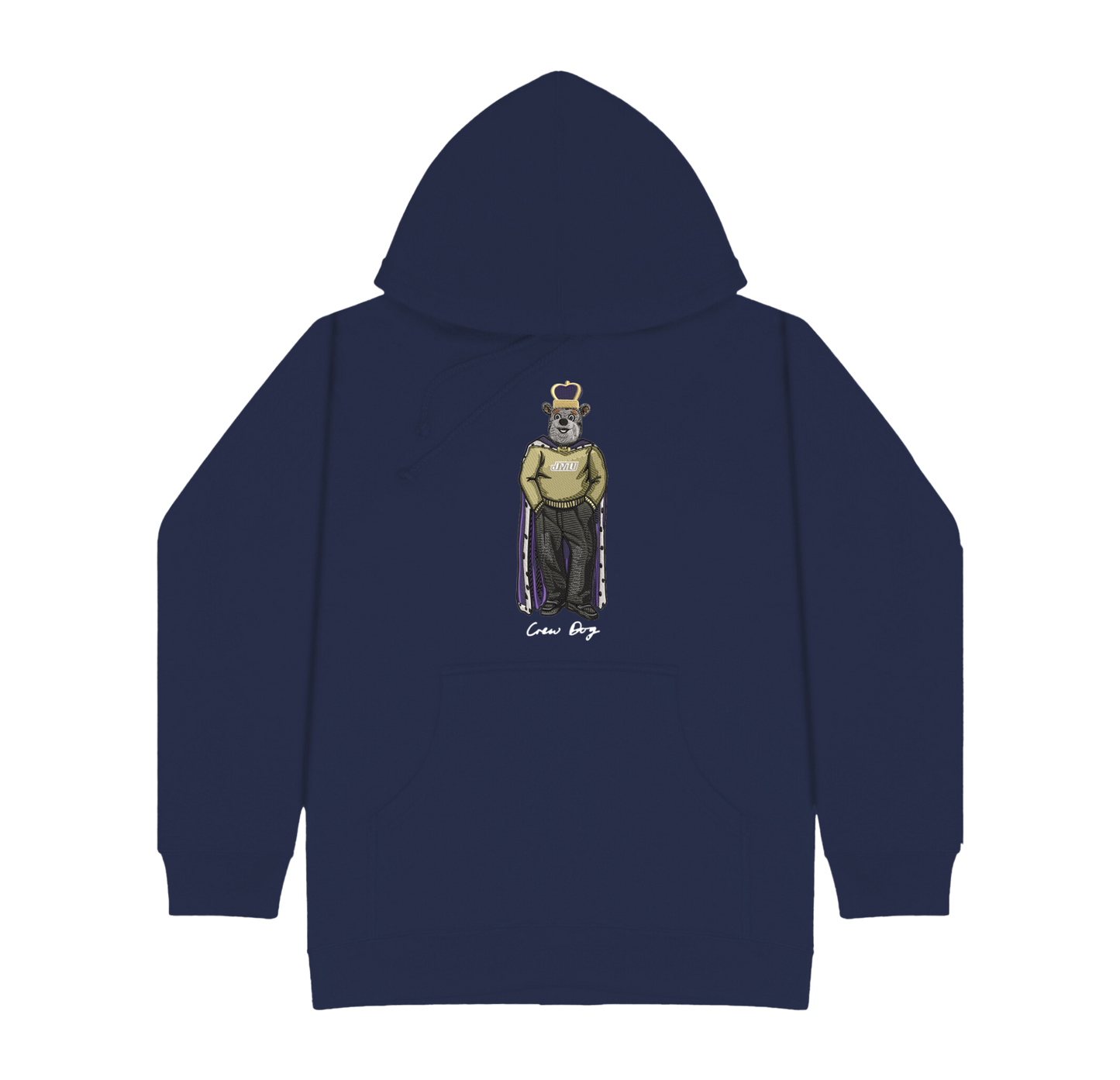 JMU Duke Dog Embroidered Hoodie