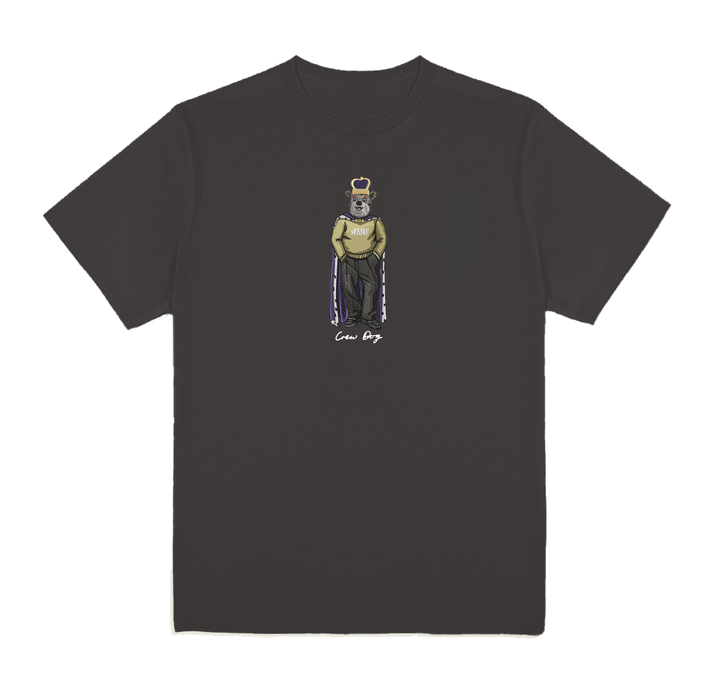 JMU Duke Dog Embroidered Tee