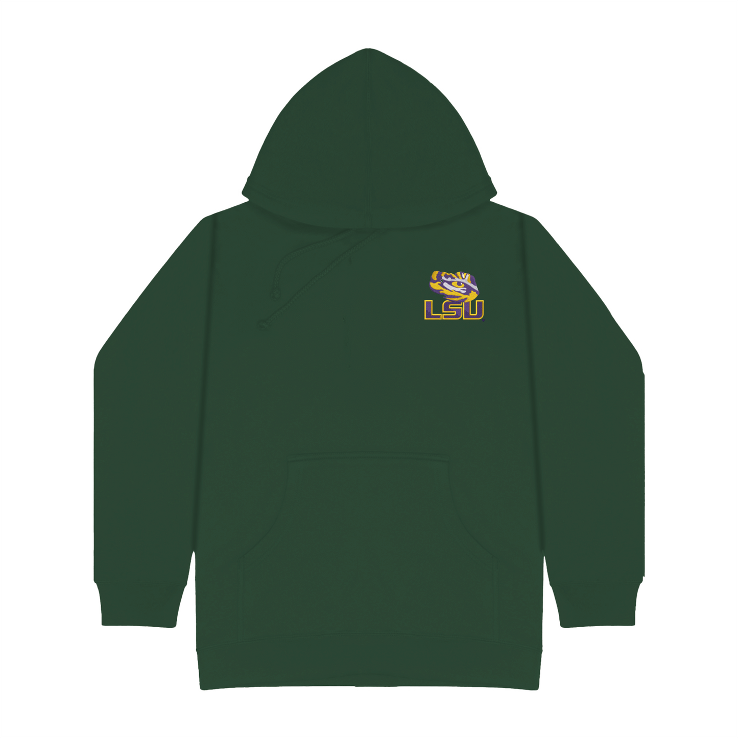 LSU Half Face Hoodie