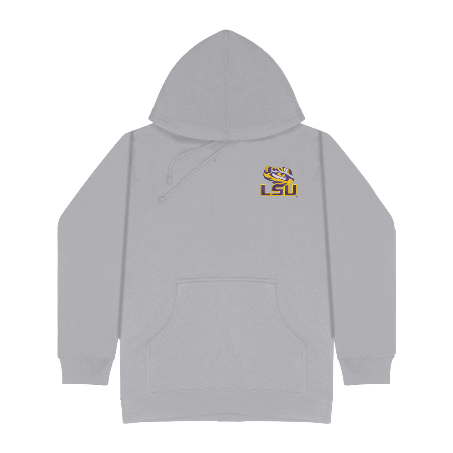 LSU Half Face Hoodie