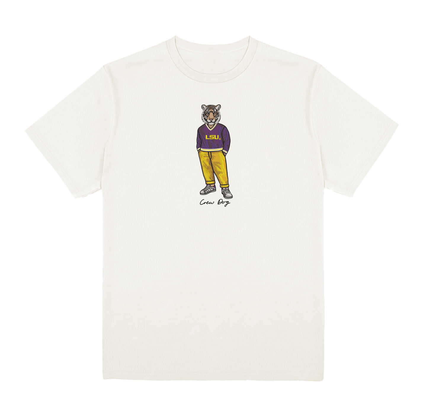 LSU Original Embroidered Tee