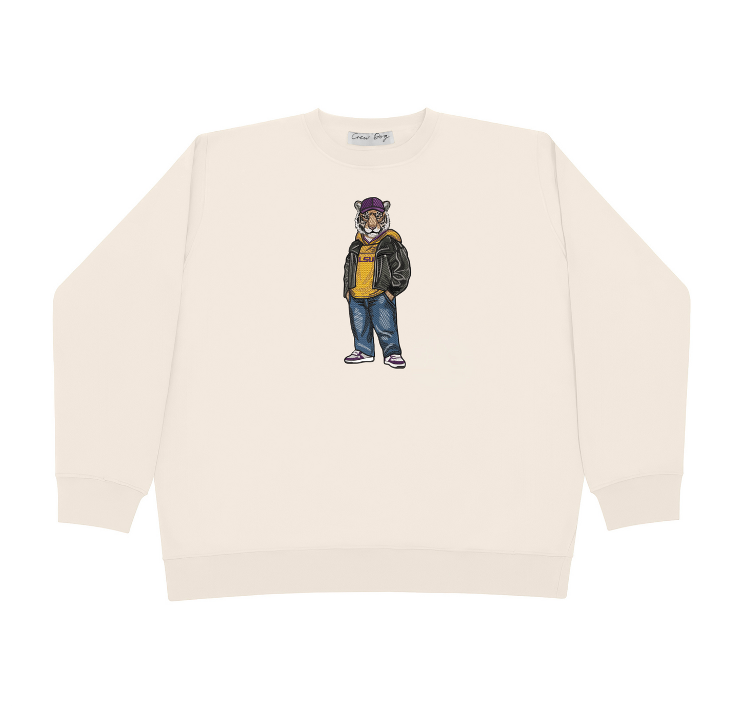 LSU Rally House Embroidered Crewneck