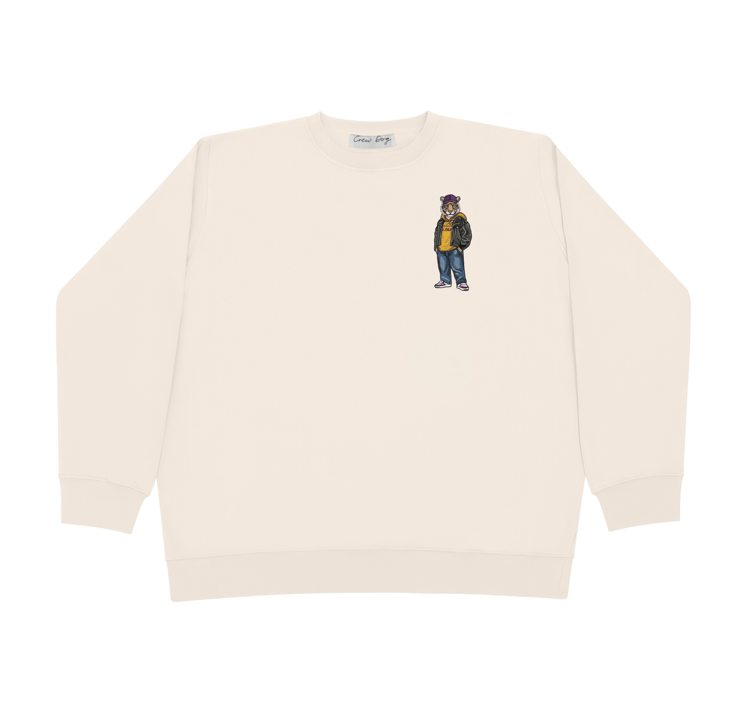 LSU Rally House Embroidered Crewneck