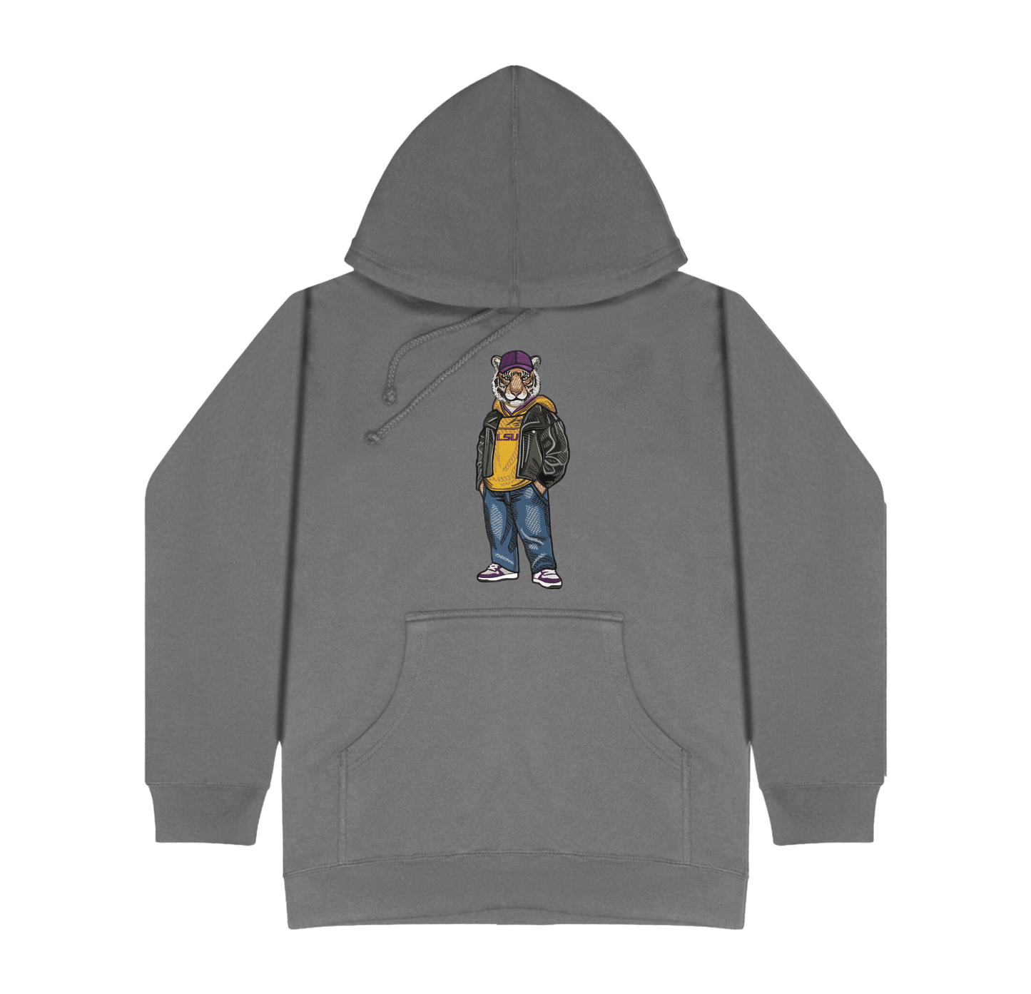 LSU Rally House Embroidered Hoodie