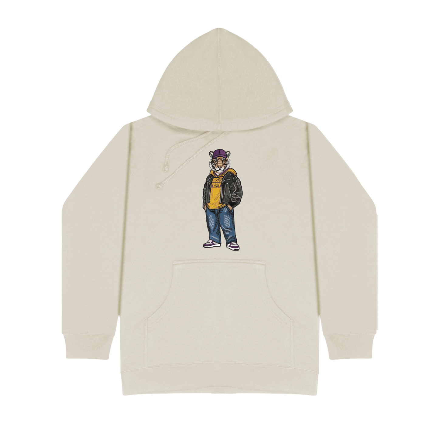 LSU Rally House Embroidered Hoodie