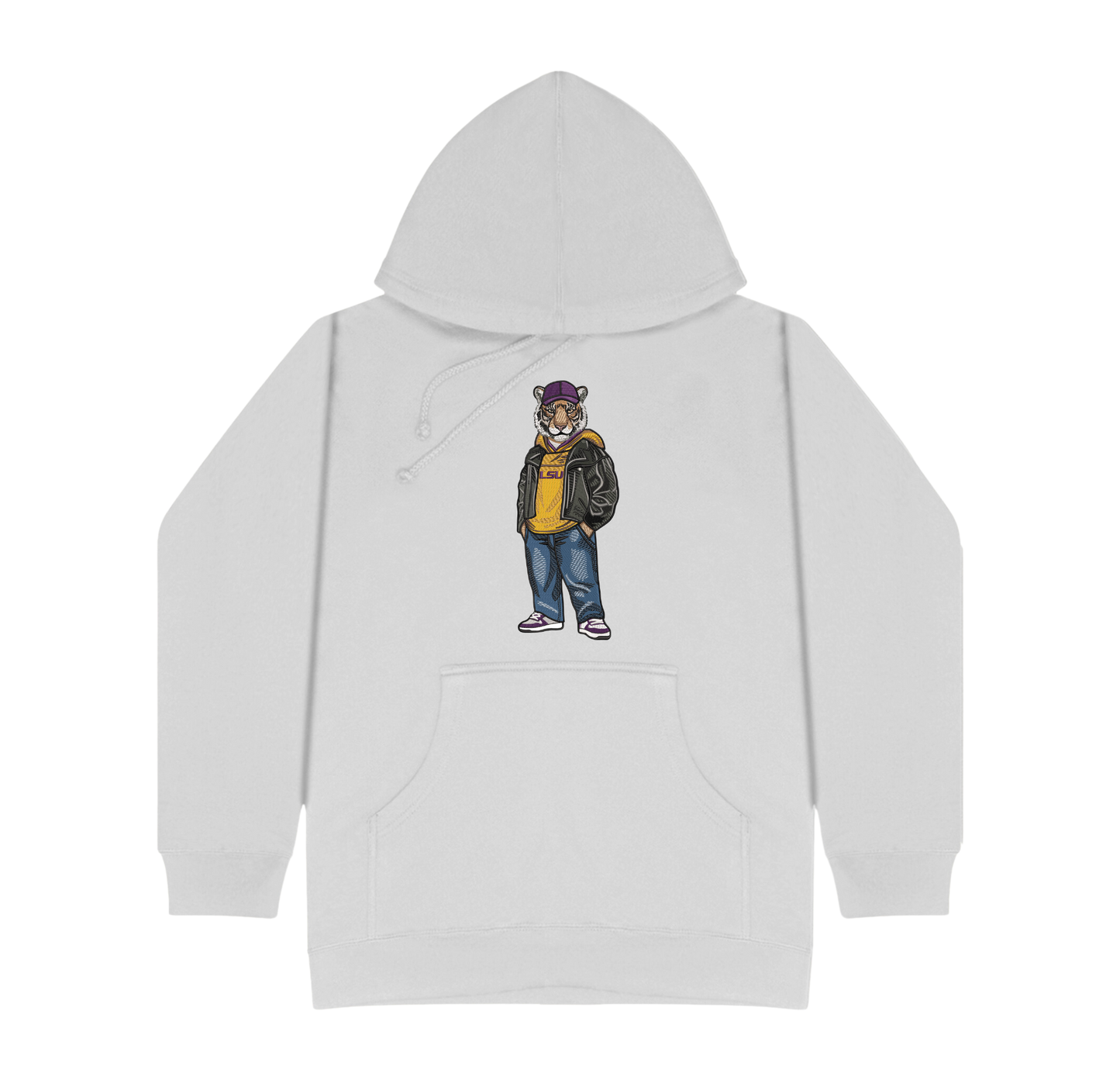 LSU Rally House Embroidered Hoodie