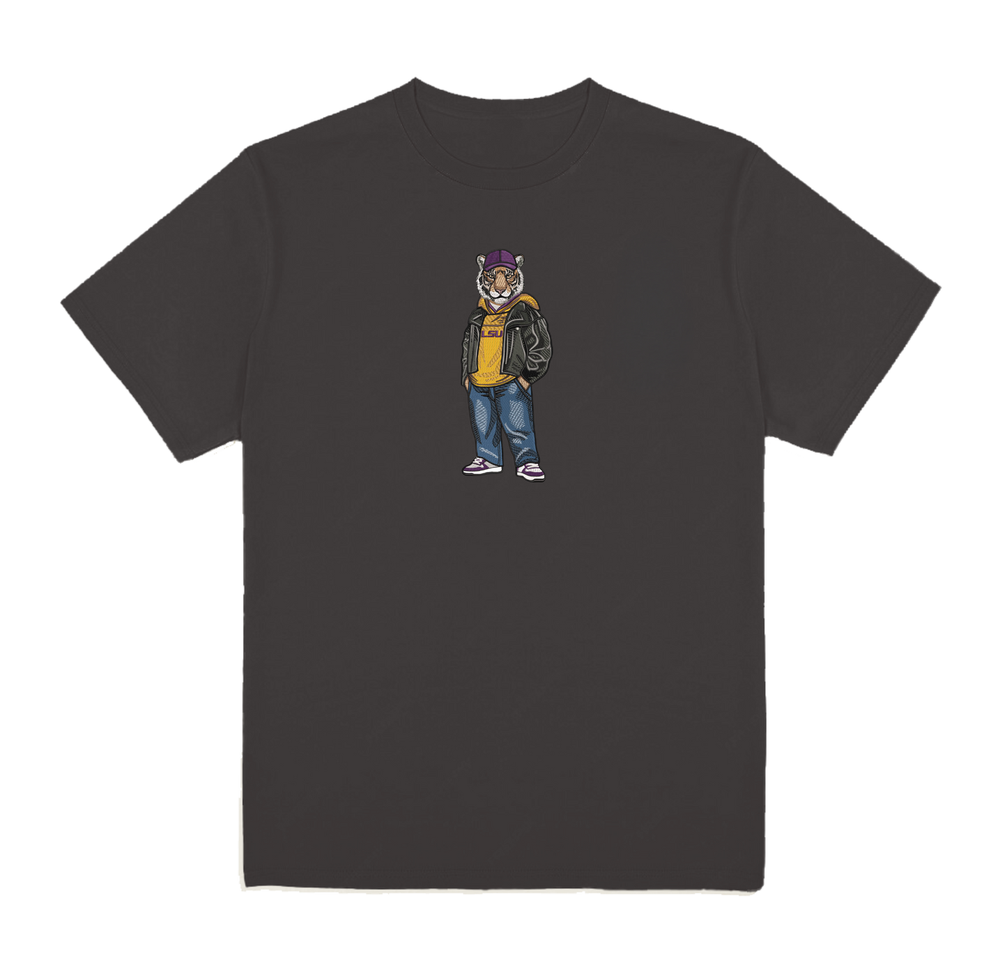 LSU Rally House Embroidered Tee