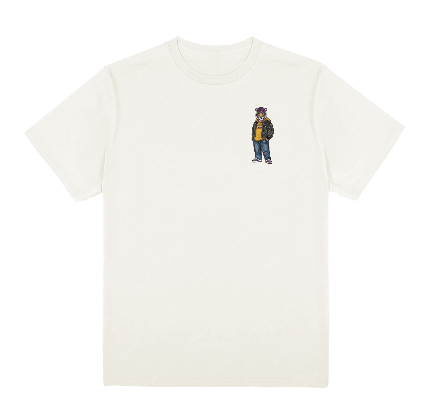 LSU Rally House Embroidered Tee