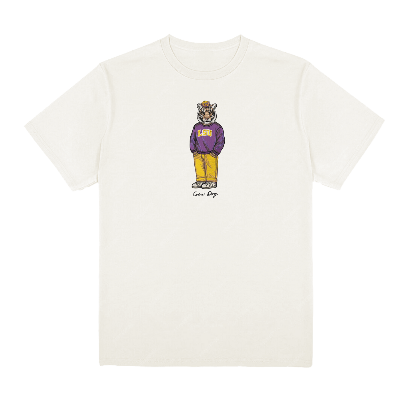 LSU Vault Hat Embroidered Tee