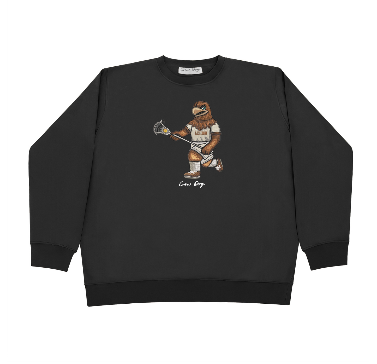 Lehigh Women's Lacrosse Embroidered Crewneck