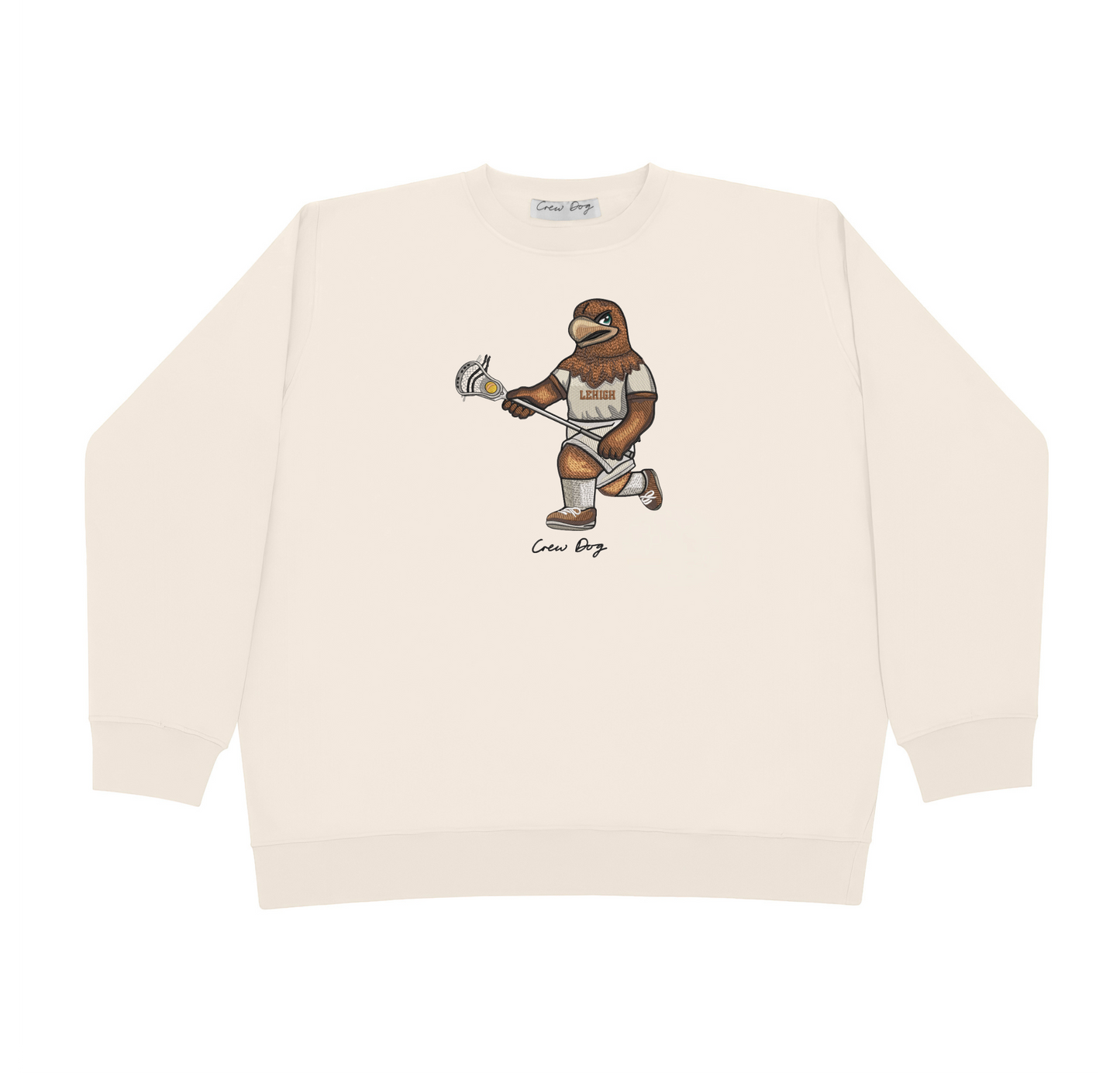 Lehigh Women's Lacrosse Embroidered Crewneck