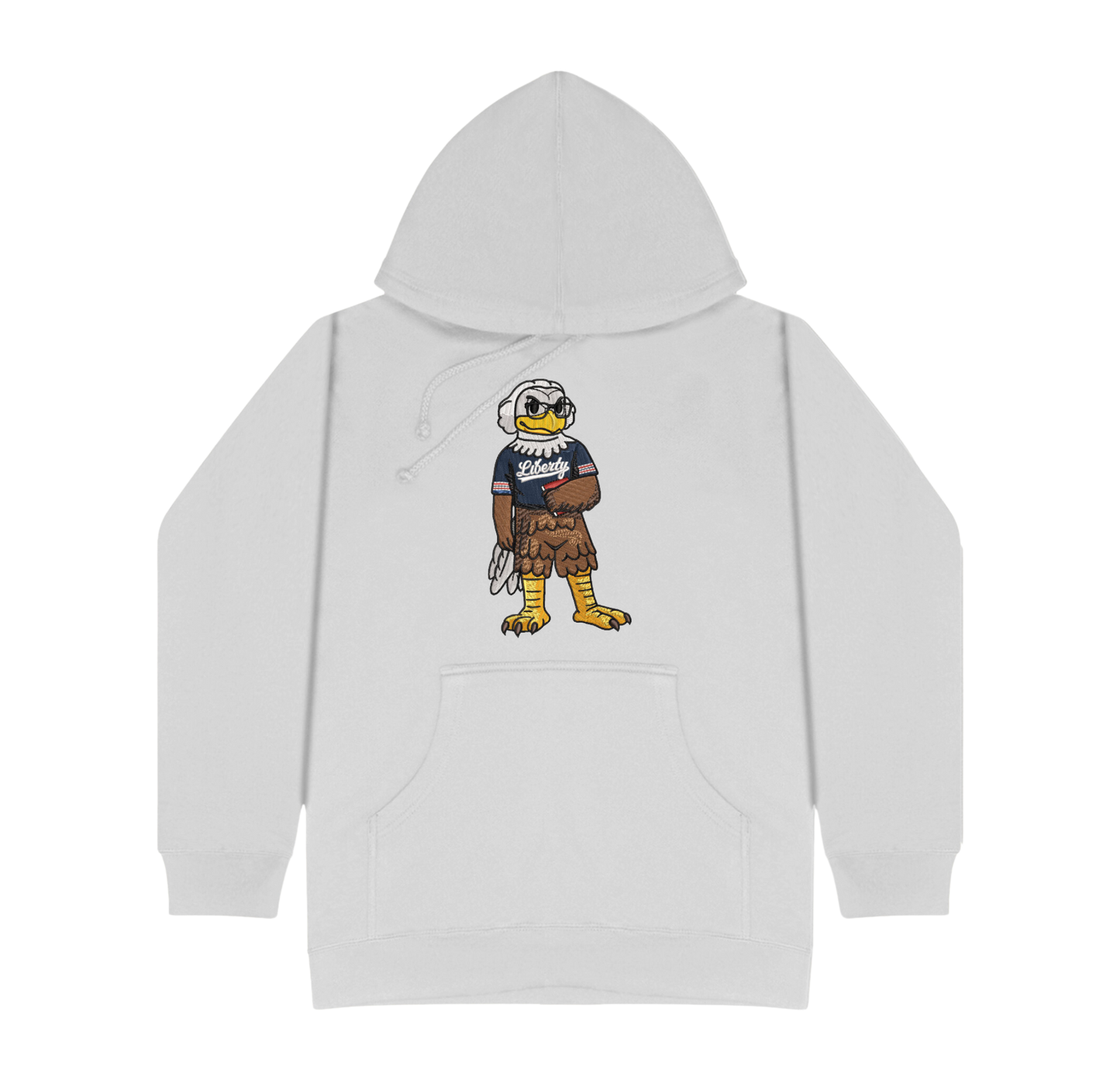 Liberty University Glasses Embroidered Hoodie