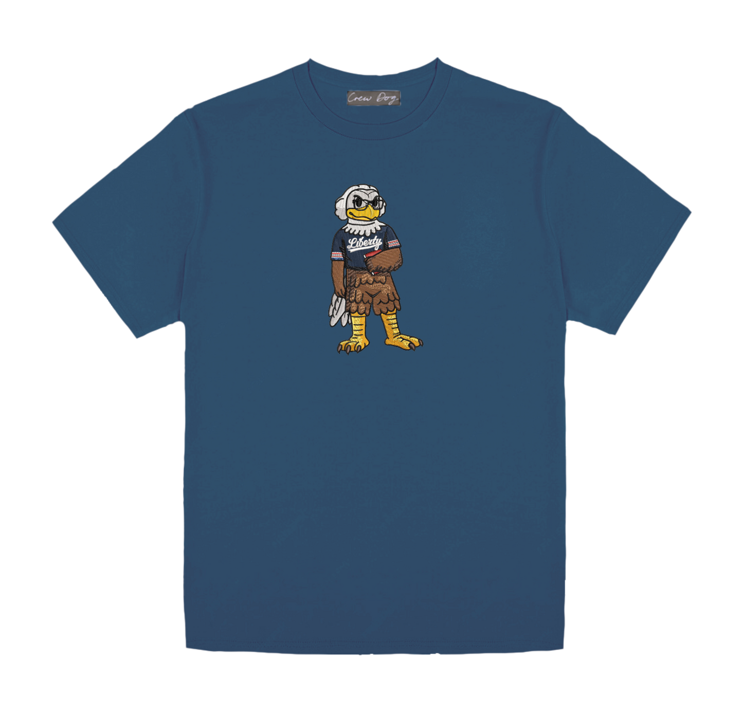 Liberty University Glasses Embroidered Tee