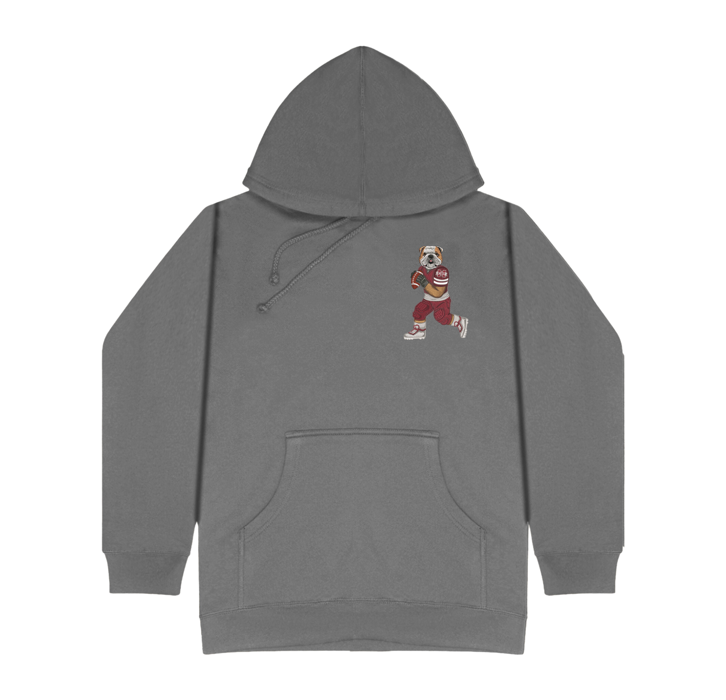 Mississippi State University Football Embroidered Hoodie