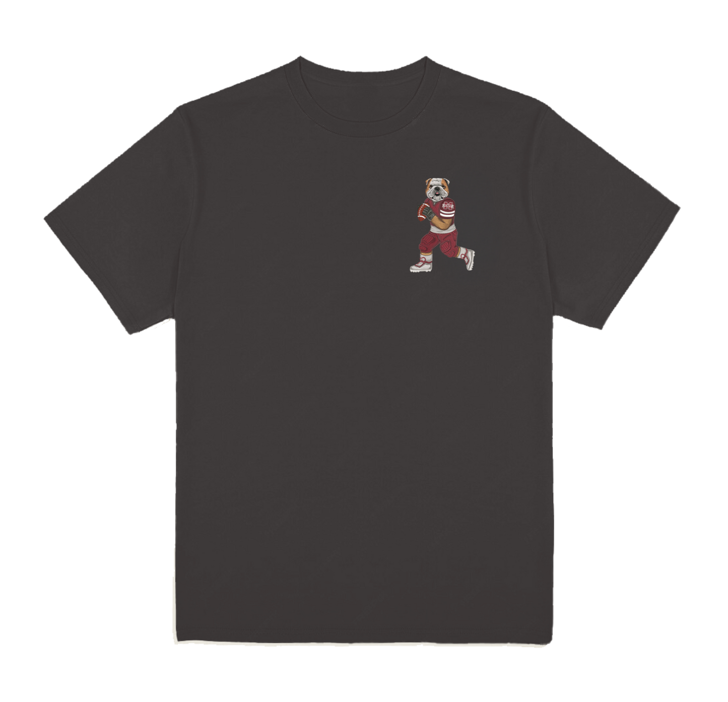 Mississippi State University Football Embroidered Tee