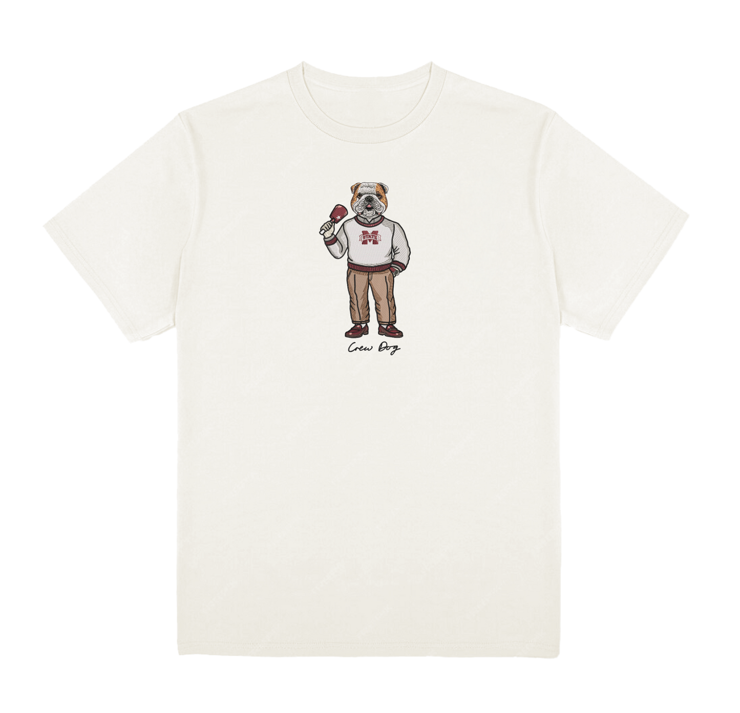 Mississippi State University Original Embroidered Tee