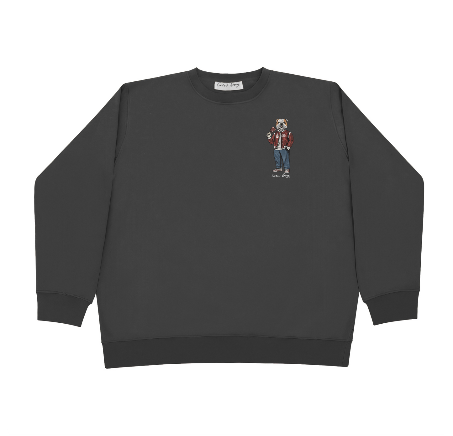 Mississippi State Varsity Embroidered Crewneck