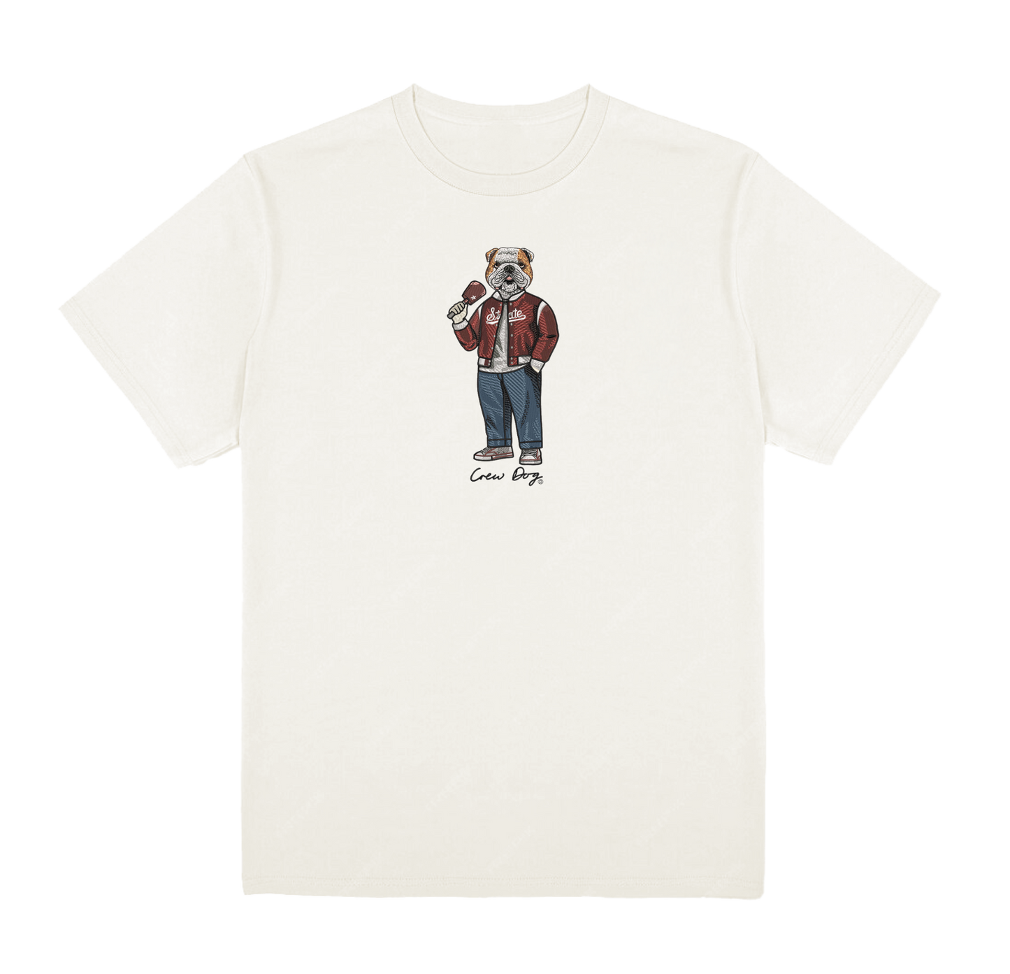 Mississippi State Varsity Embroidered Tee