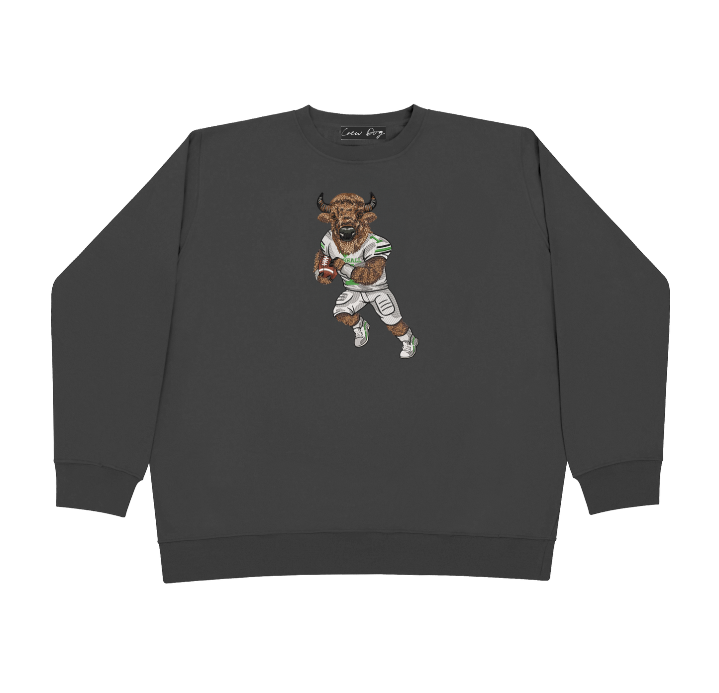 Marshall Football Embroidered Crewneck