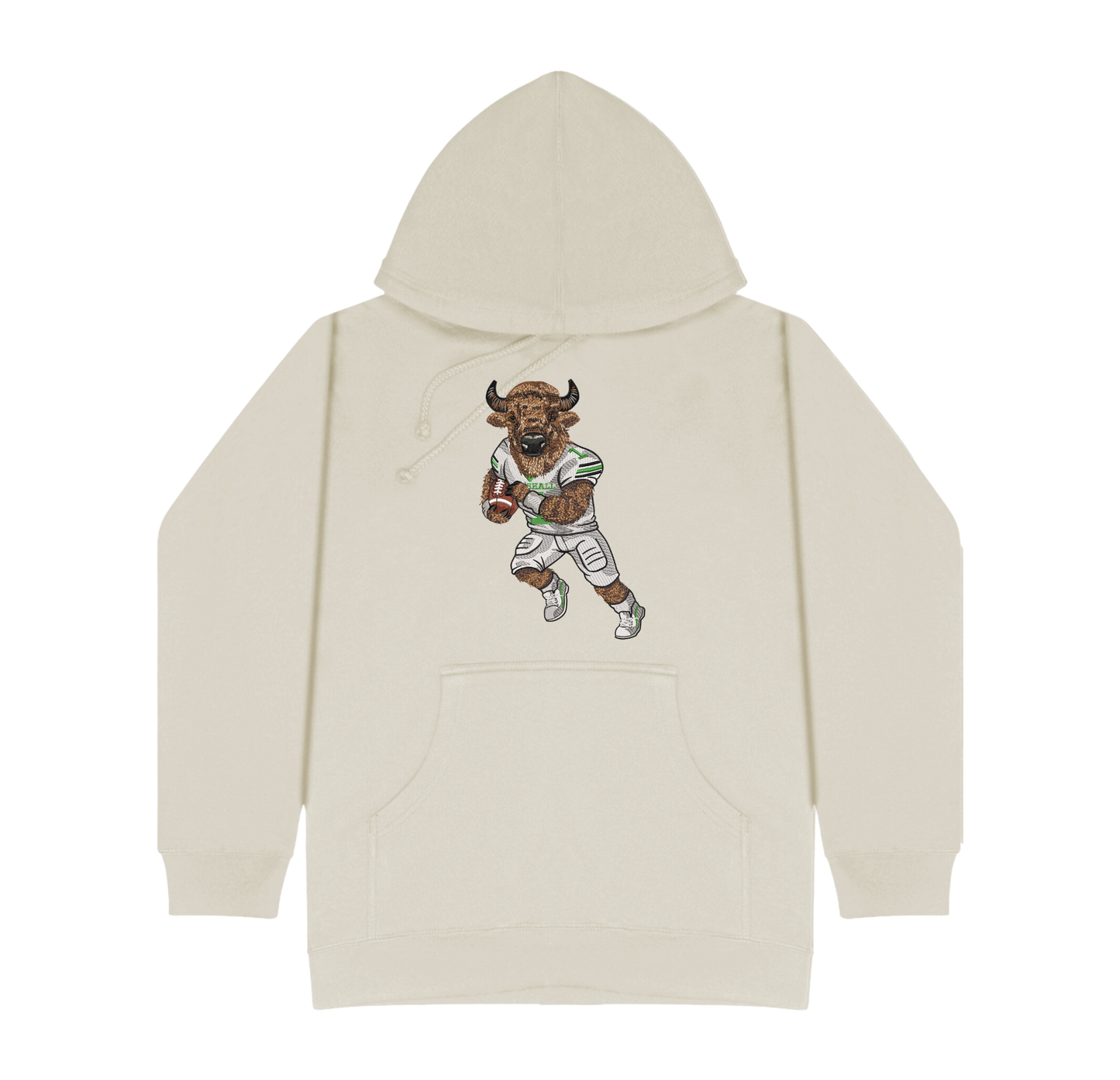 Marshall Football Embroidered Hoodie