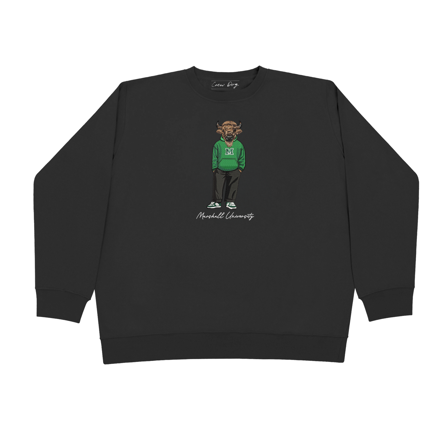Marshall Hoodie Embroidered Crewneck