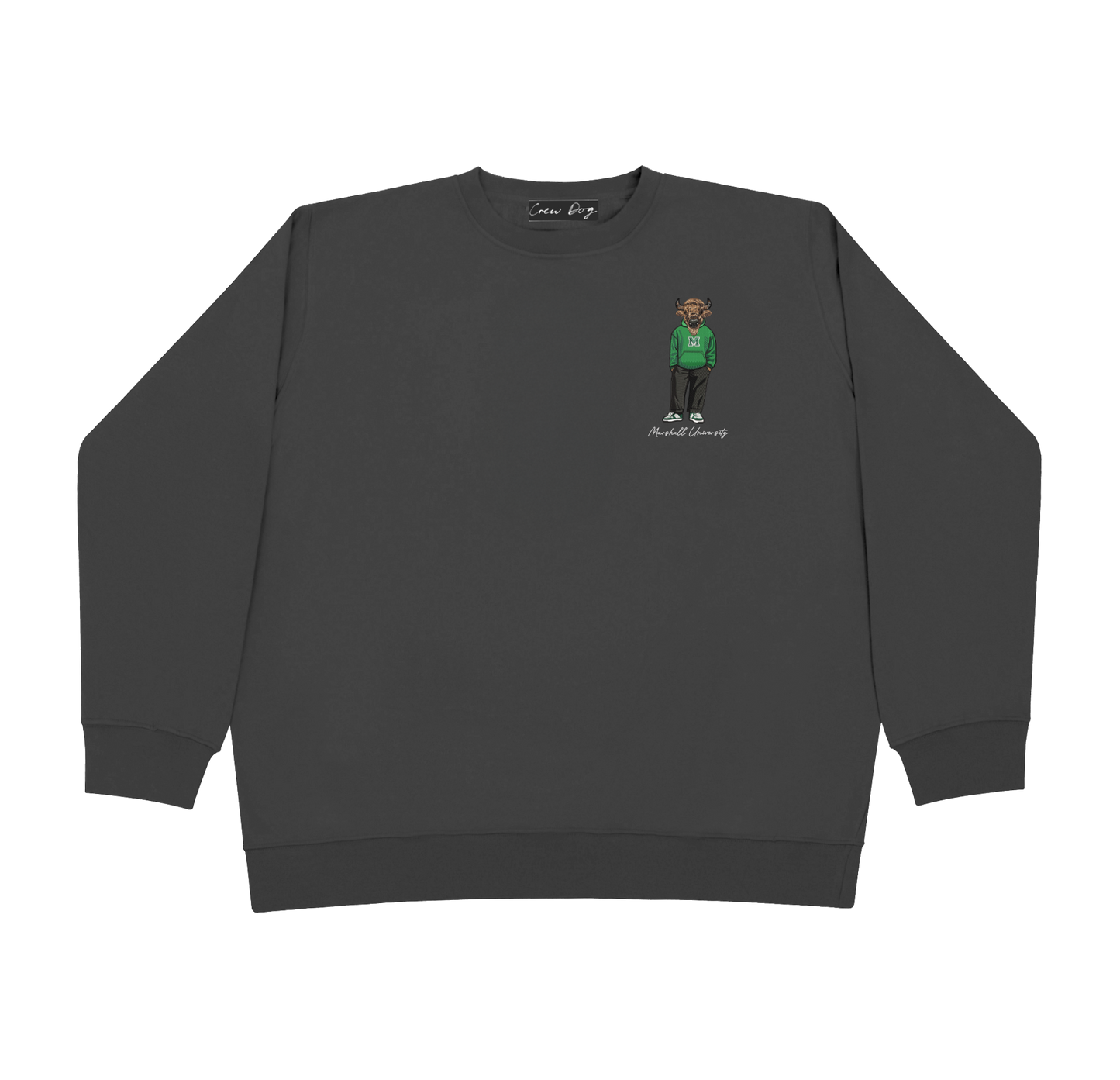 Marshall Hoodie Embroidered Crewneck