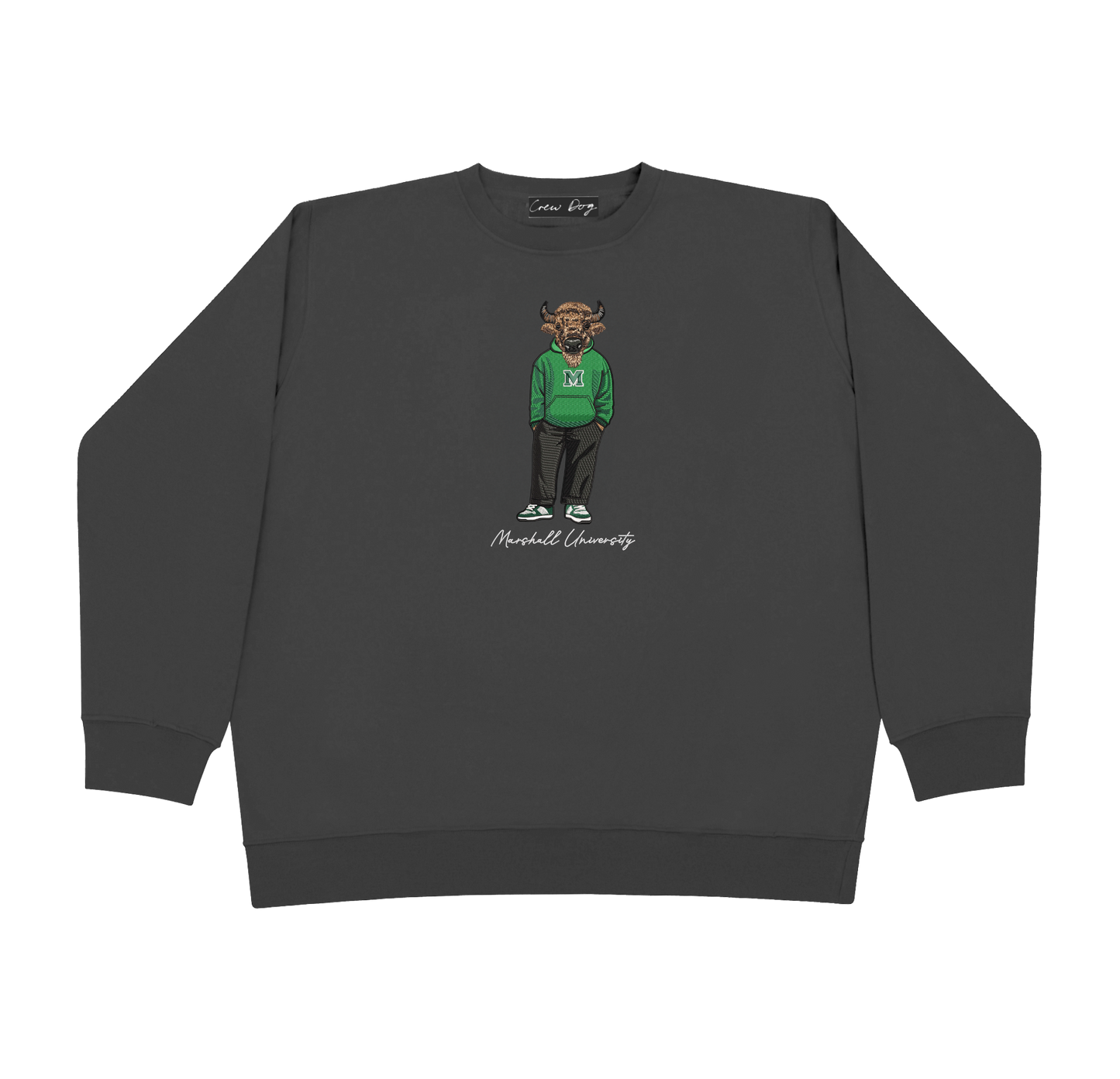 Marshall Hoodie Embroidered Crewneck
